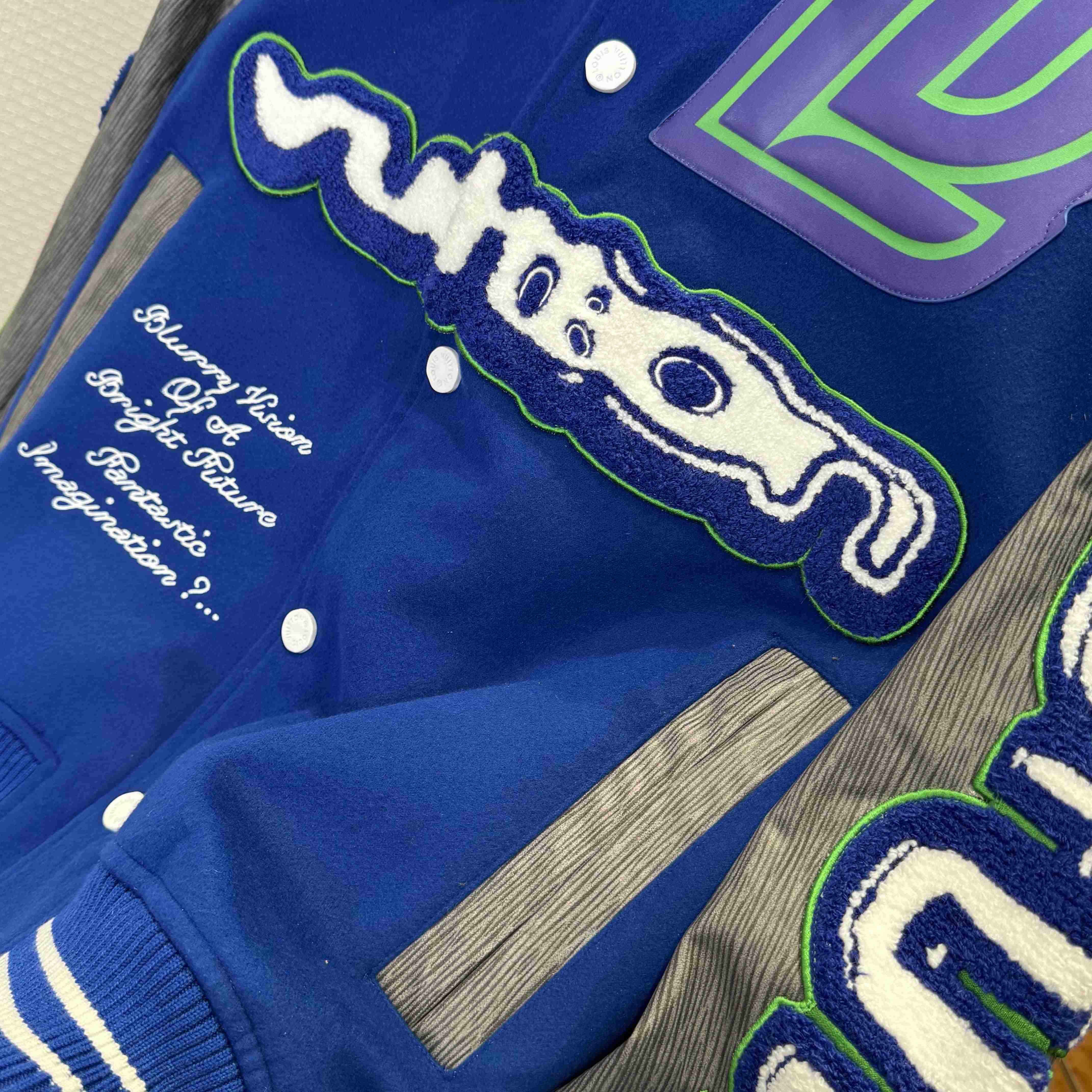 Louis Vuitton Varsity Jacket  - DesignerGu