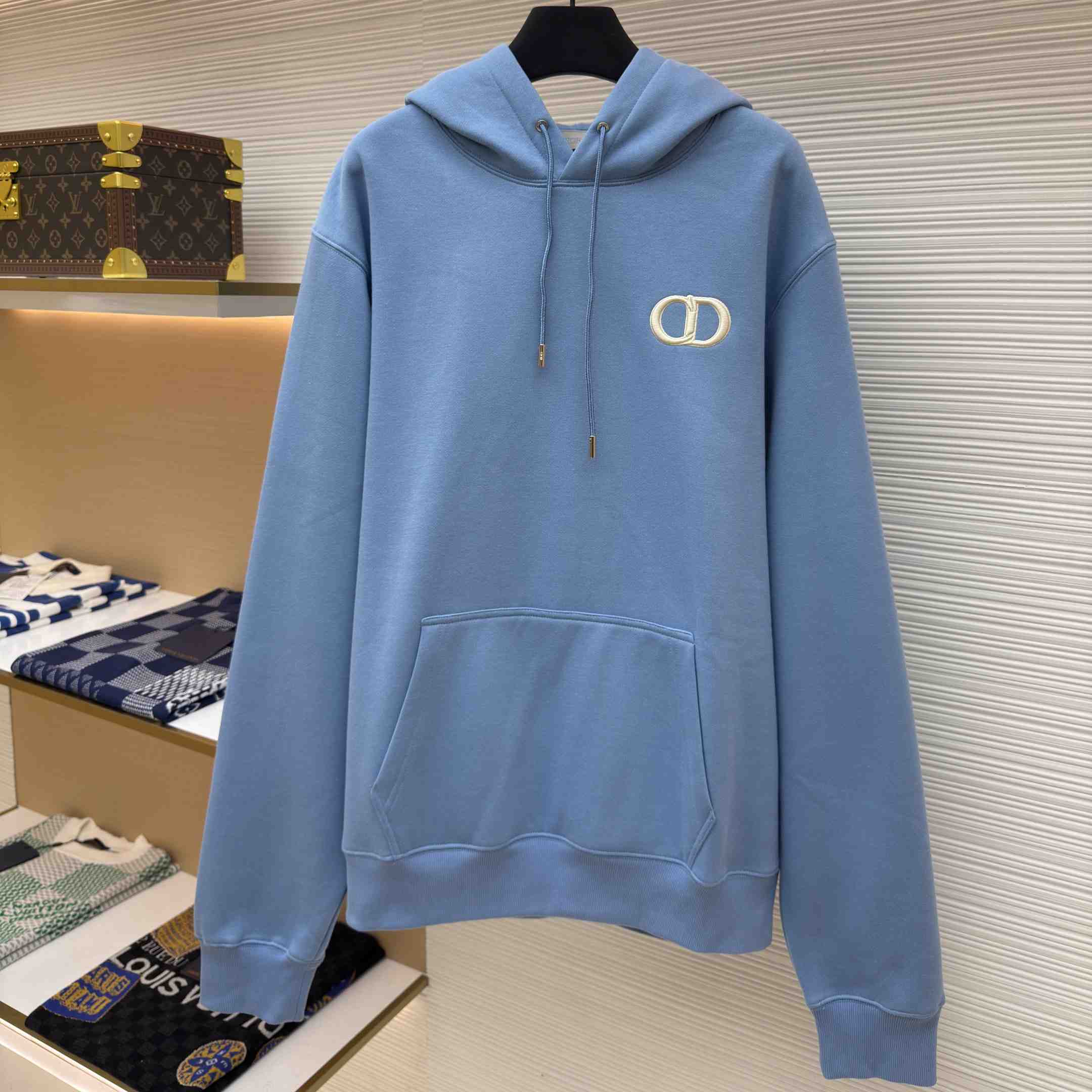 Dior CD Icon Cotton Hooded Sweatshirt - DesignerGu