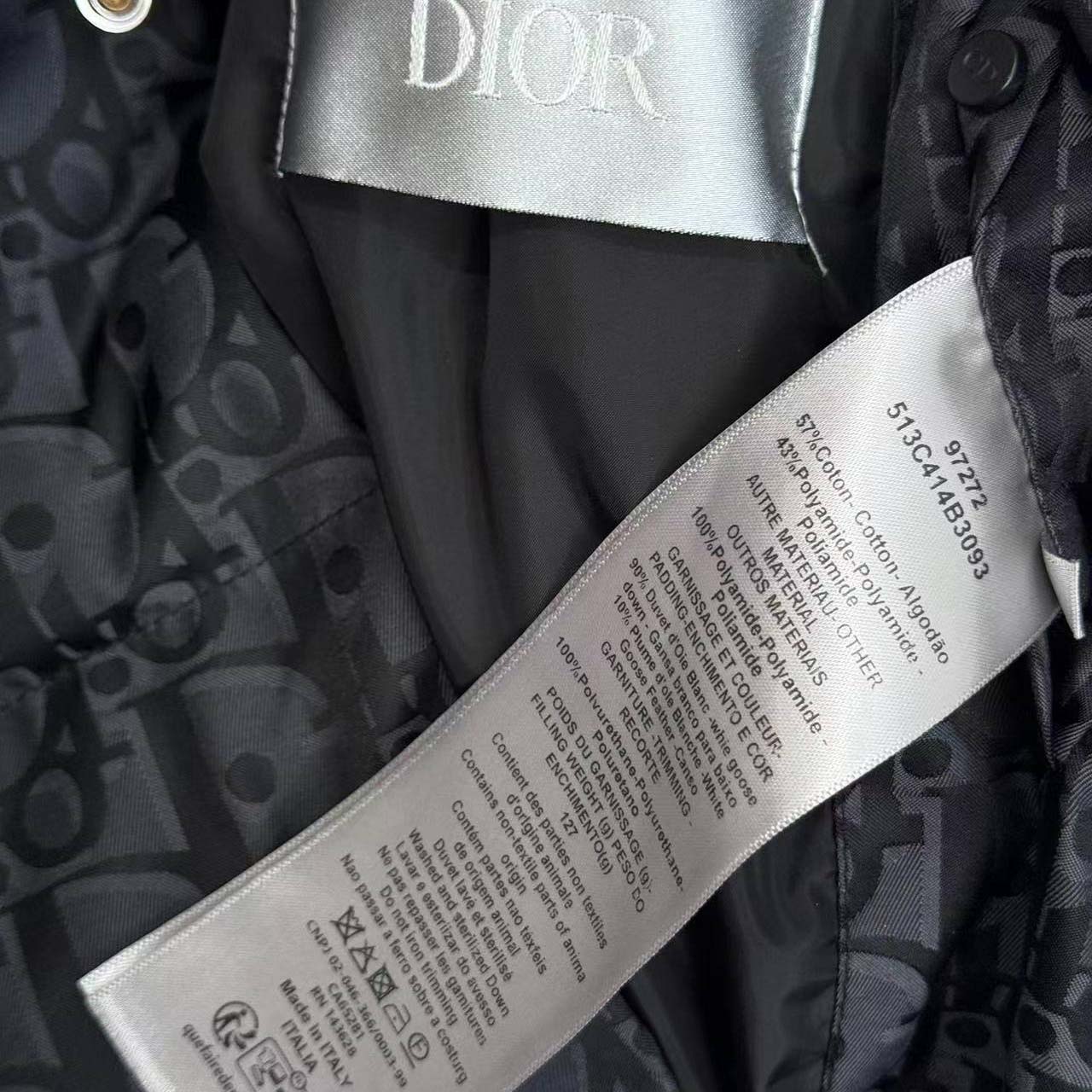 Dior Mountain Quilted Blouson Jacket - DesignerGu