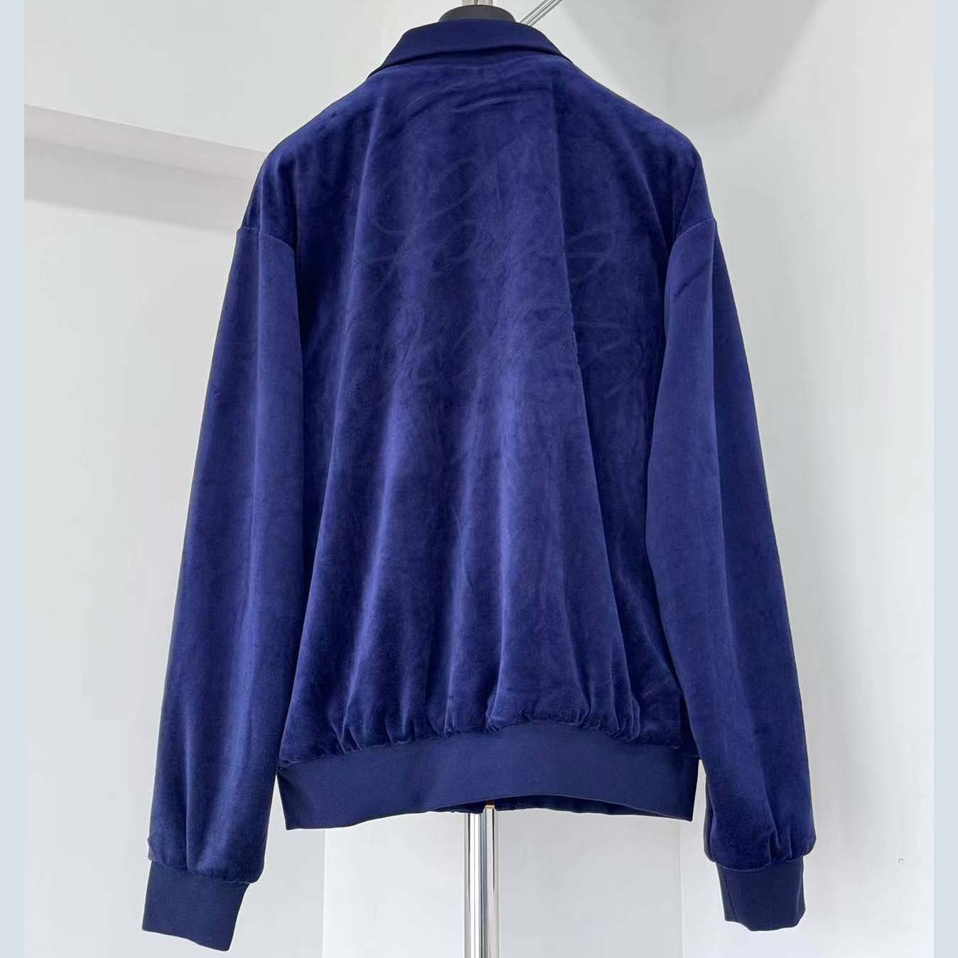 Louis Vuitton Chic Velvet Track Top - DesignerGu