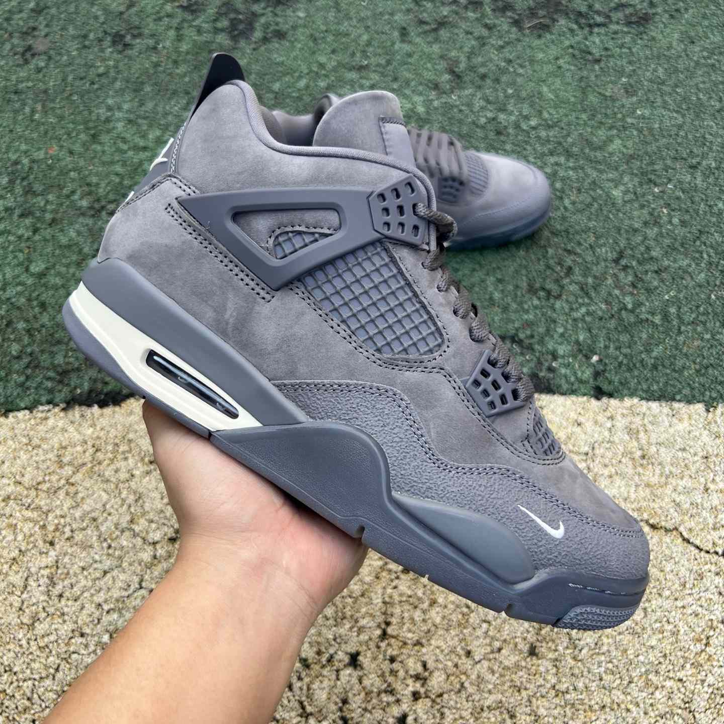 Air Jordan 4 x Nigel Sylvester “Grey Brick” | HF4340-002   - DesignerGu