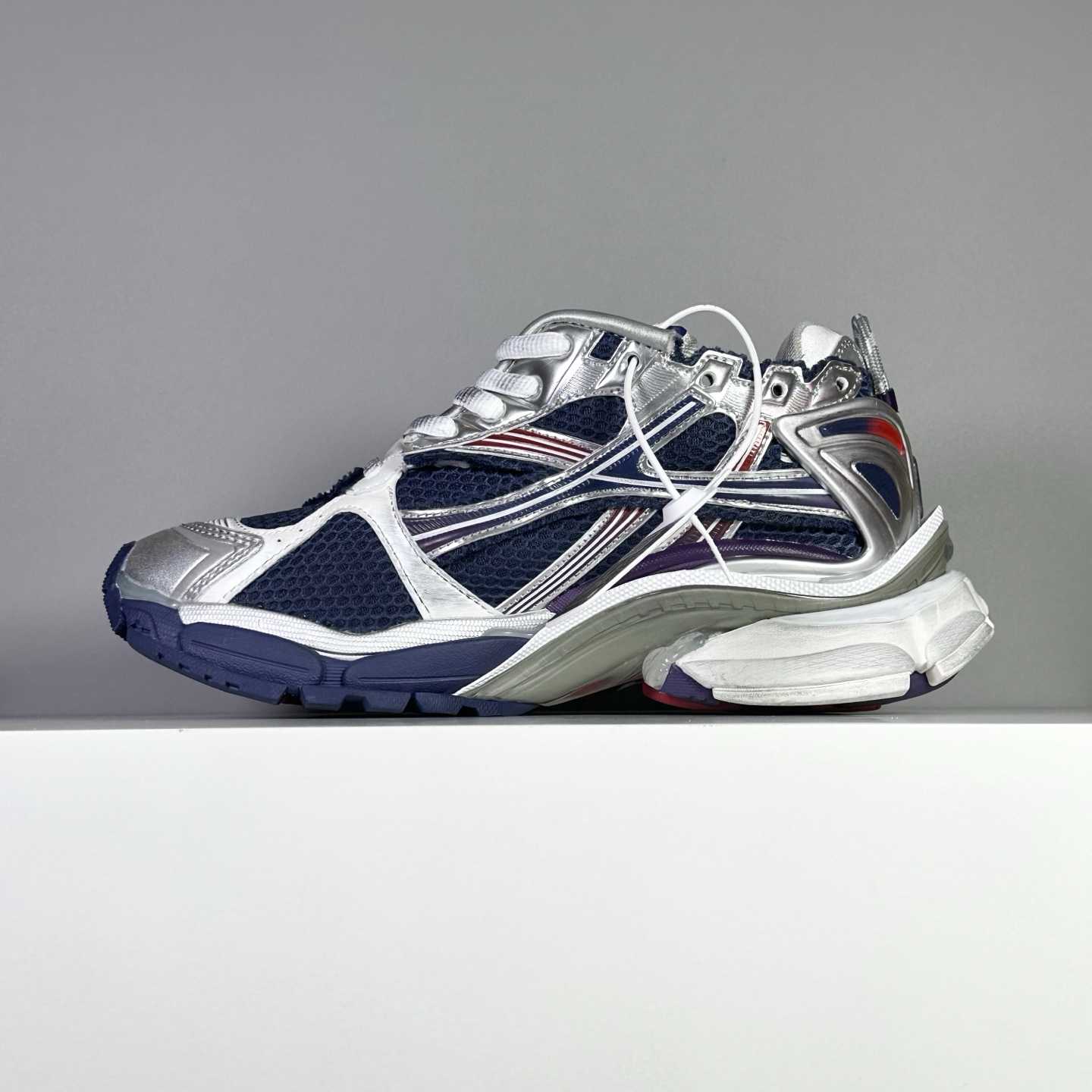 Balenciaga Runner Sneaker In Navy - DesignerGu
