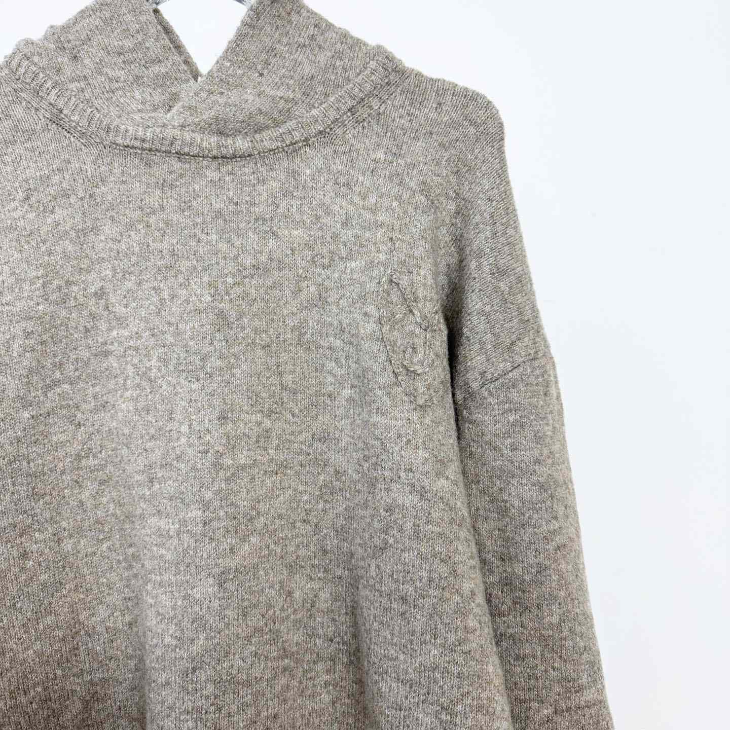 Acne Studios - Layered wool hoodie - DesignerGu