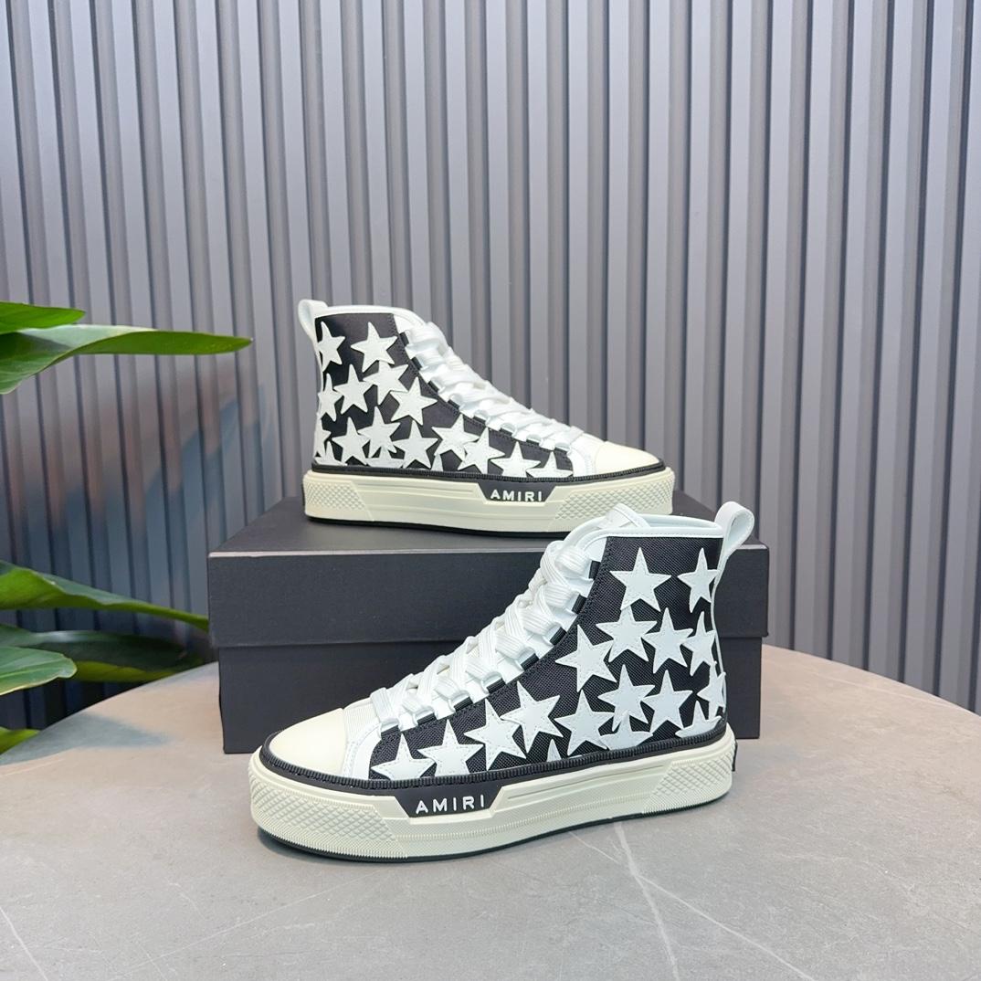 Amiri Stars High-top Sneakers - DesignerGu