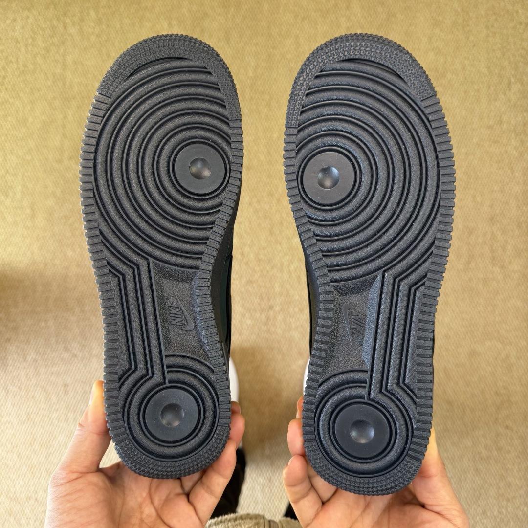 NIKE Air Force 1 Low Black/Dark Green CJ9179-001  - DesignerGu