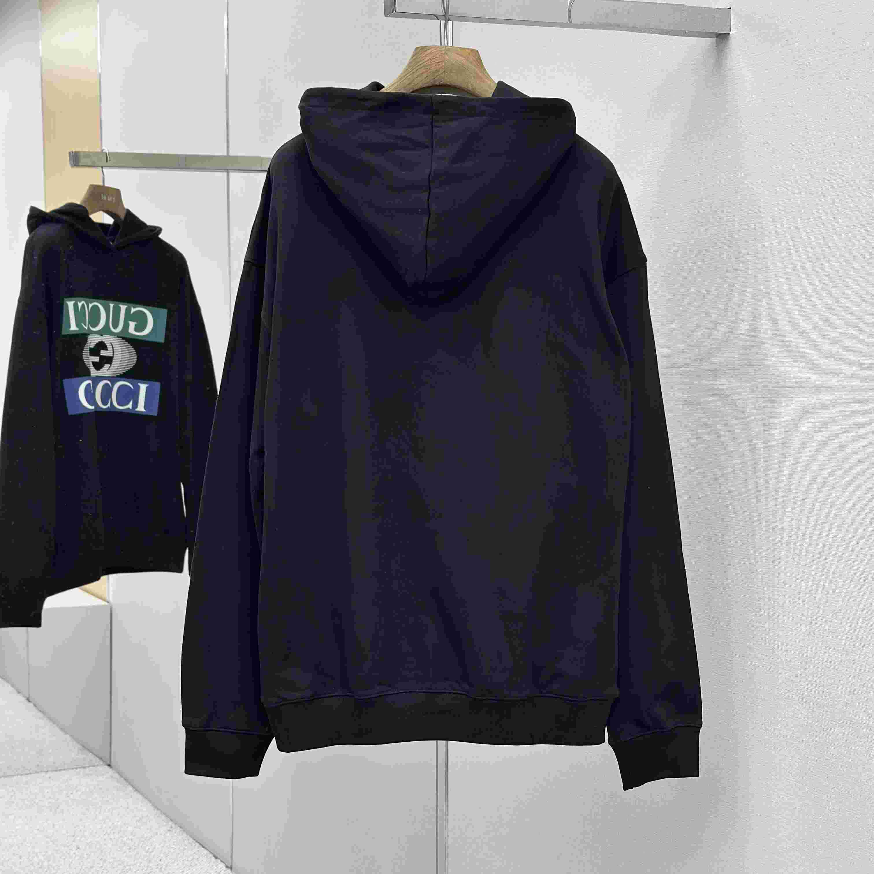 Gucci Interlocking G-logo Hoodie - DesignerGu