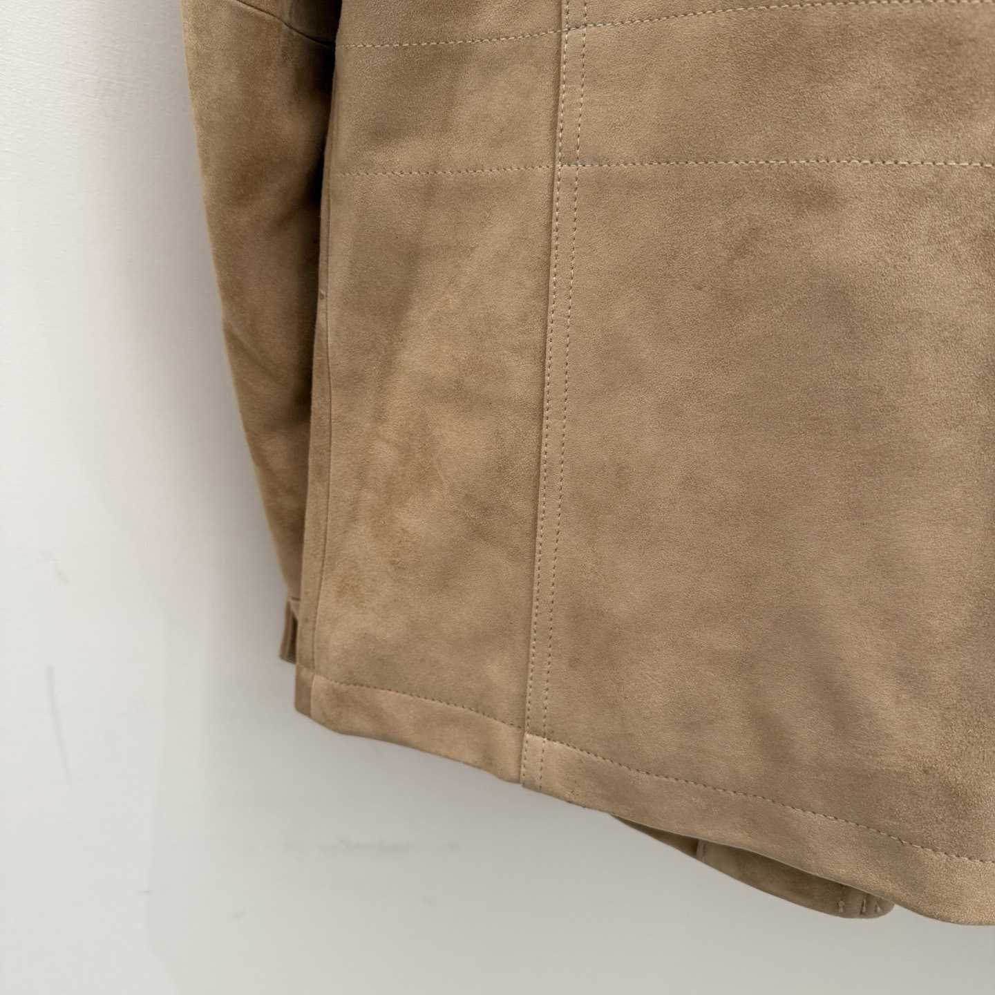 Tom Ford Men's Suede Motor Jacket - DesignerGu