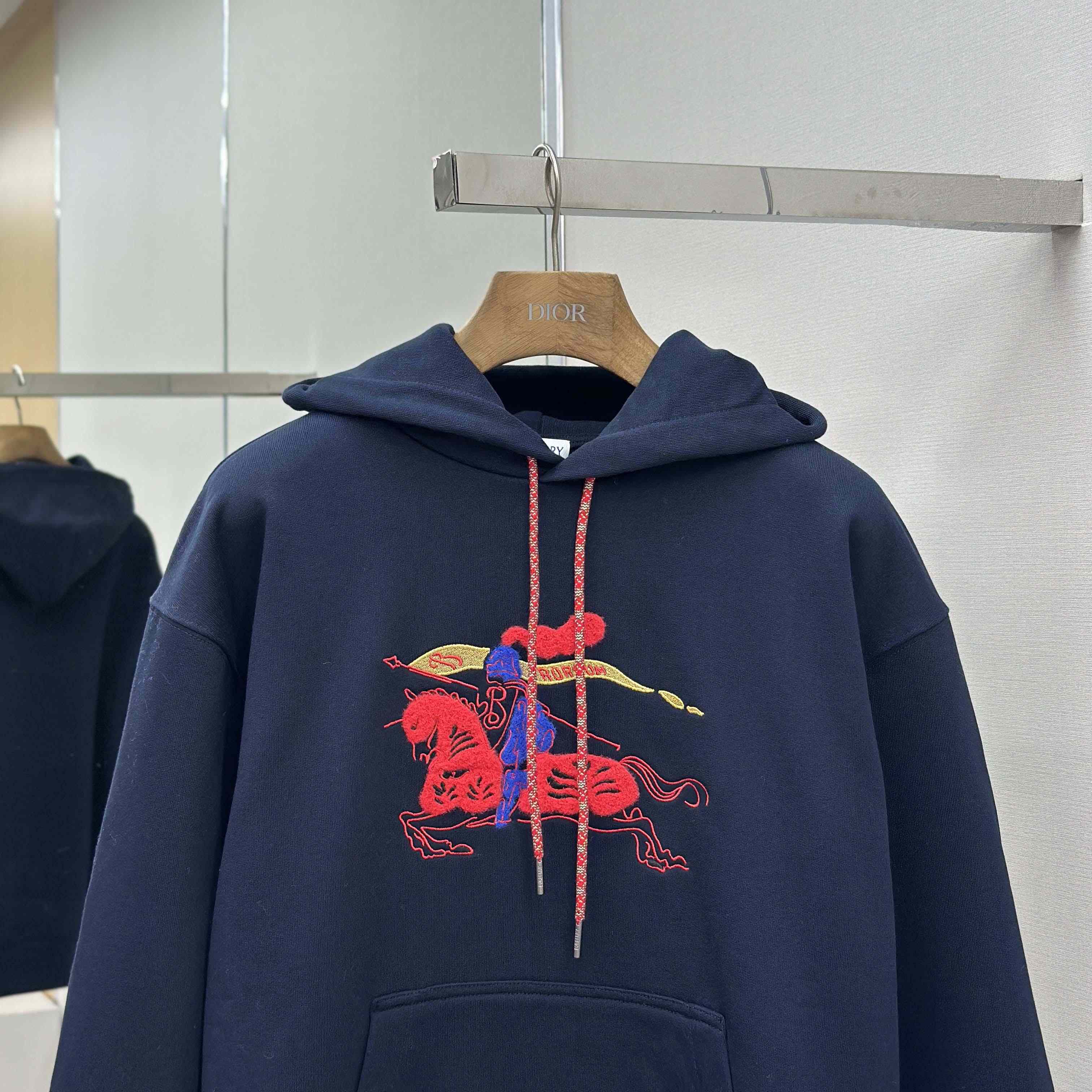 Burberry EKD Cotton Hoodie - DesignerGu