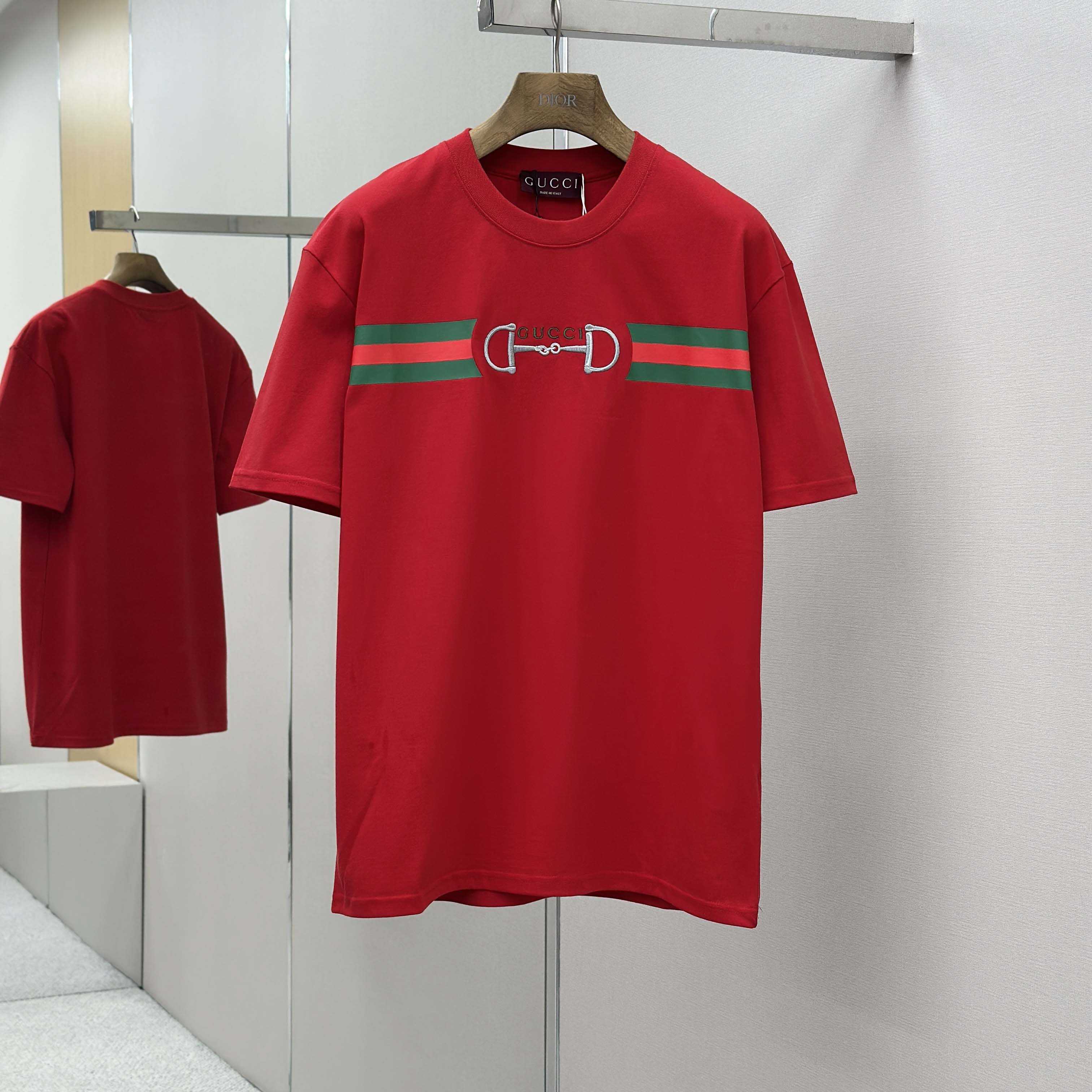 Gucci Cotton Jersey T-shirt With Embroidery - DesignerGu