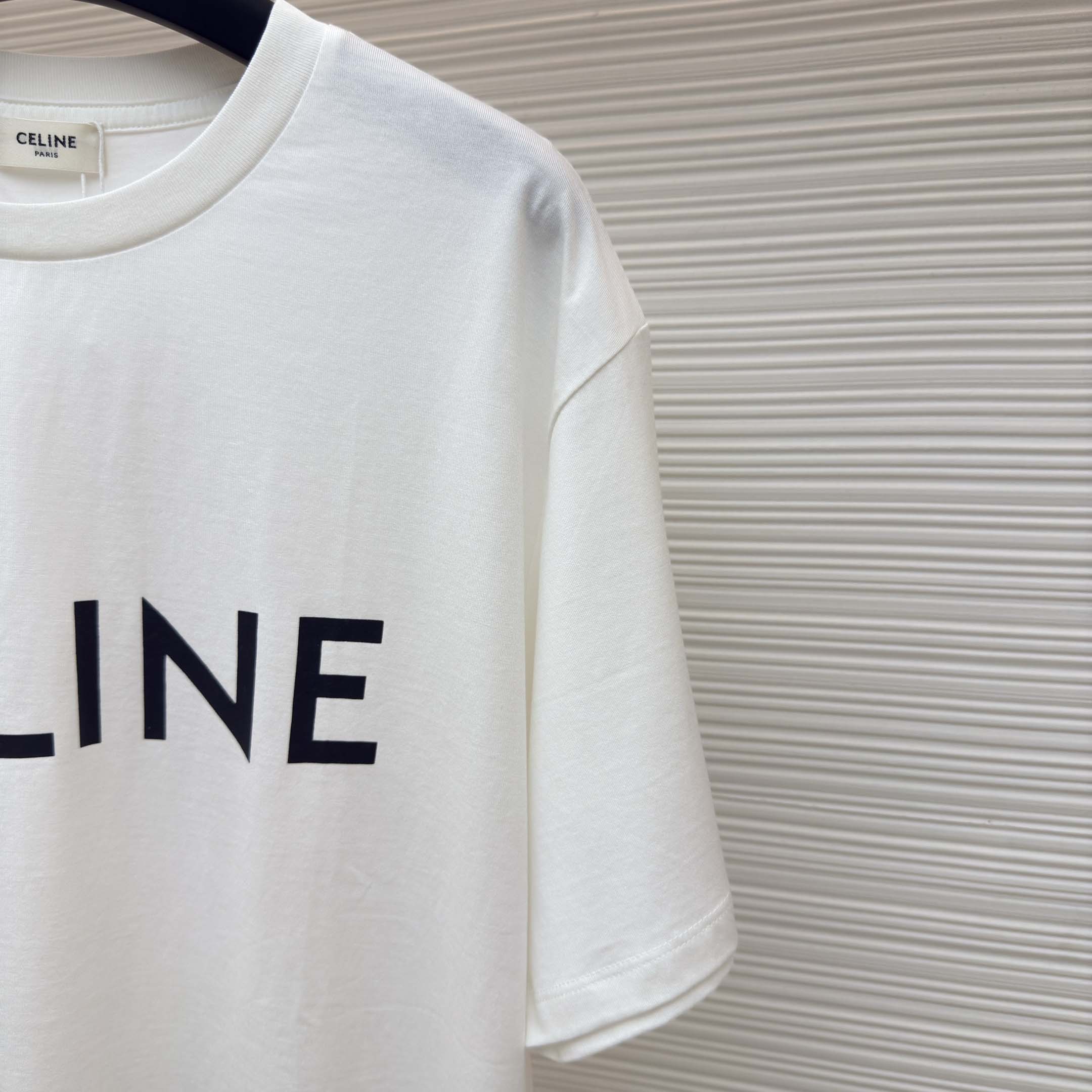 Celine Loose T-shirt In Cotton Jersey - DesignerGu