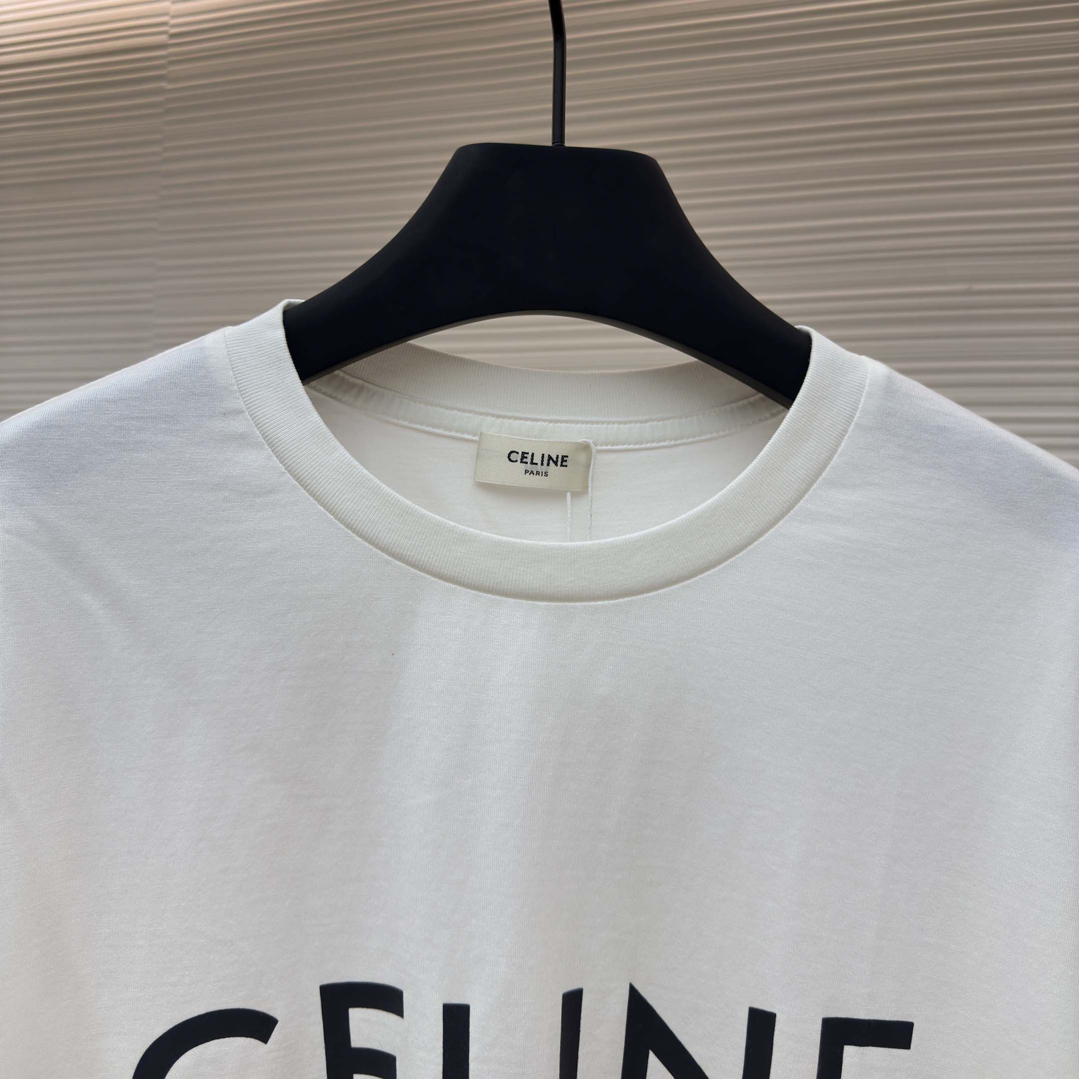 Celine Loose T-shirt In Cotton Jersey - DesignerGu