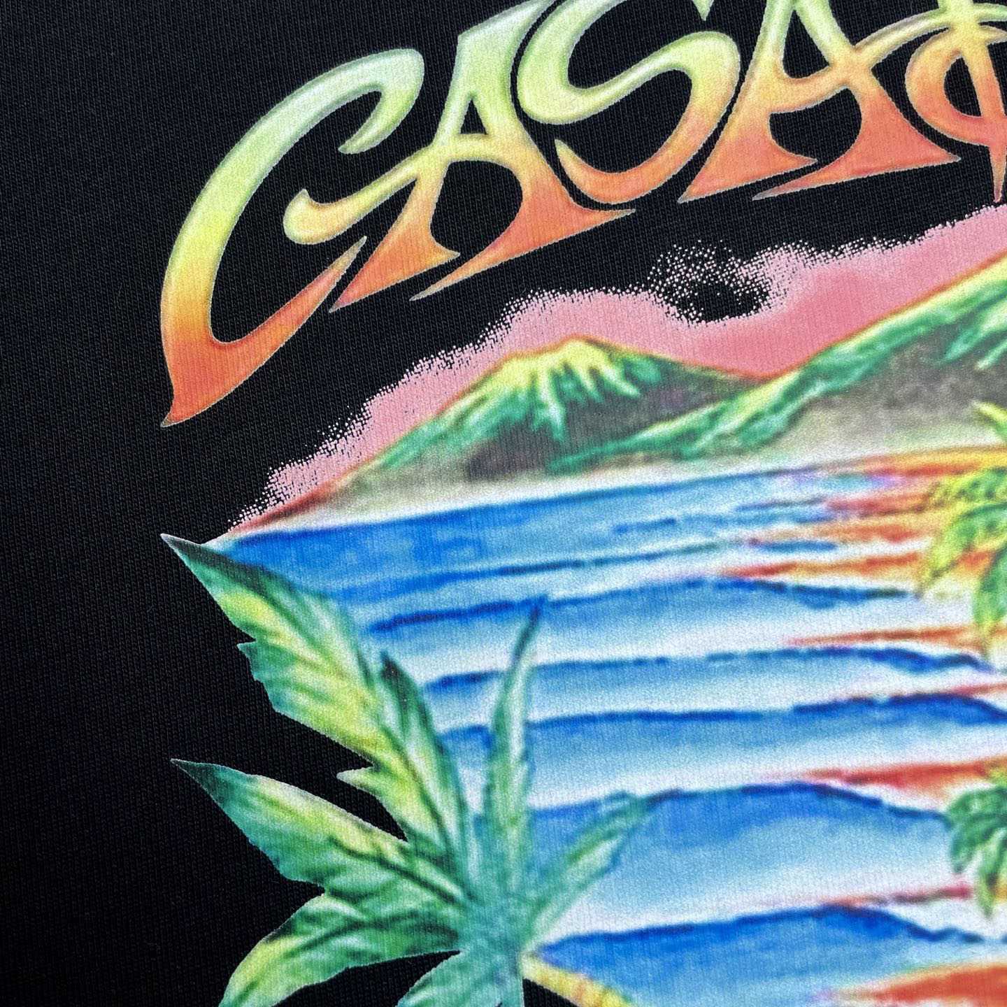 Casablanca Black Innocence Triangle T-shirt C1121 - DesignerGu