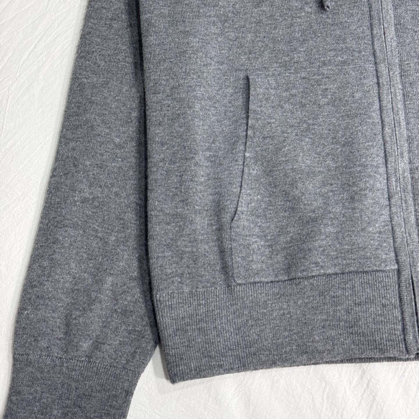 Burberry Cashmere Blend Zip Hoodie - DesignerGu