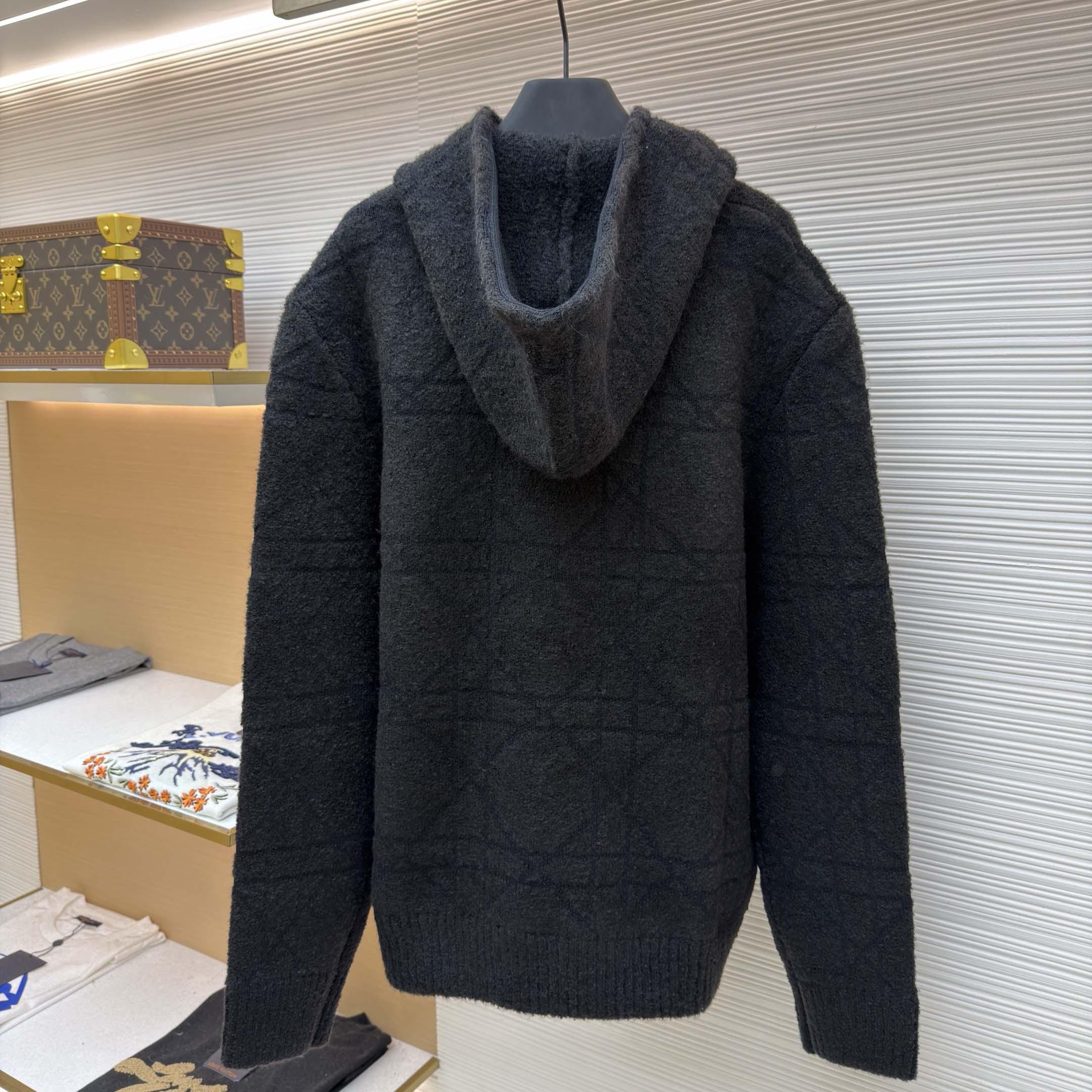 Dior Cannage Hooded Sweatshirt  - DesignerGu