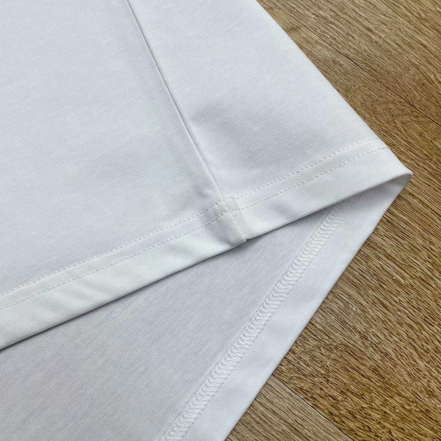 Casablanca DRIP LOGO SHORT SLEEVE T‑SHIRT C1128 - DesignerGu