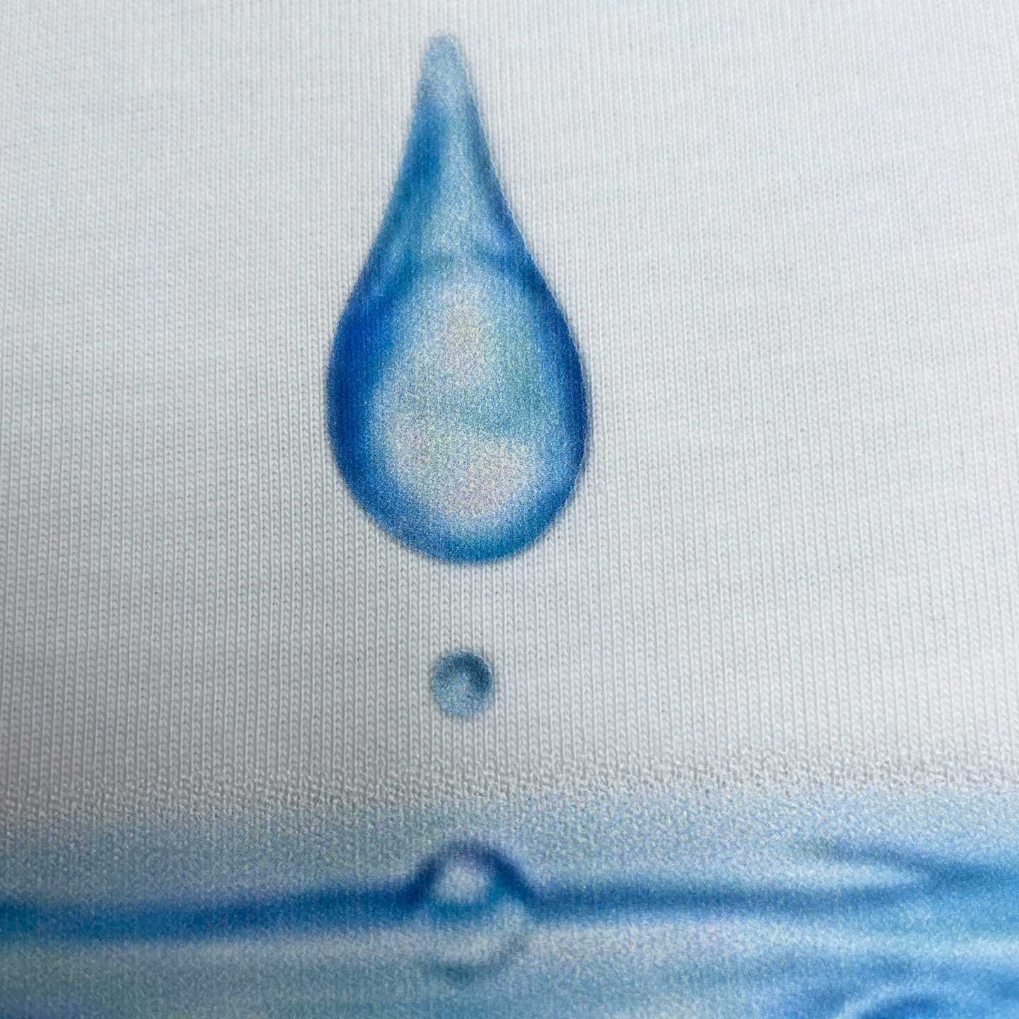 Casablanca DRIP LOGO SHORT SLEEVE T‑SHIRT C1128 - DesignerGu