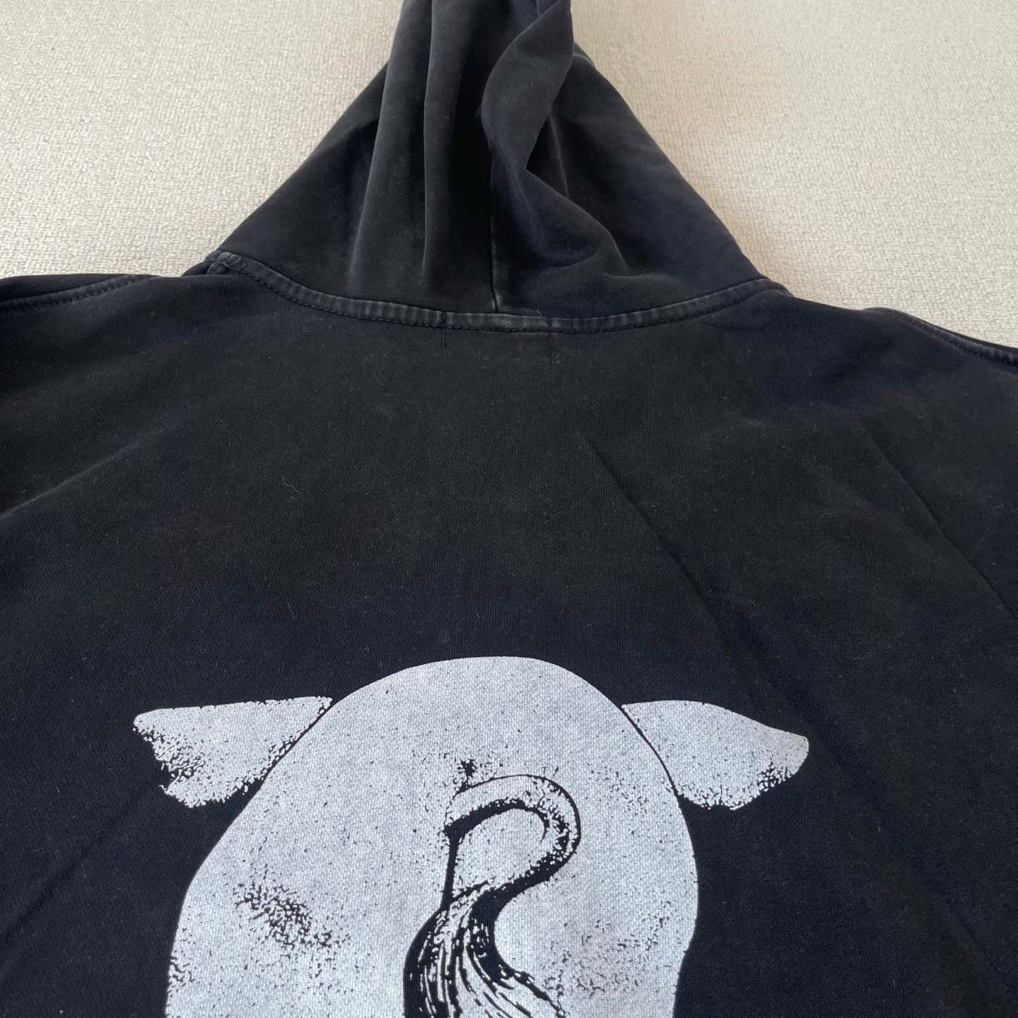 Enfants Riches Déprimés  Pig Alan Jackson Assemblage Zip Up Hoodie - DesignerGu