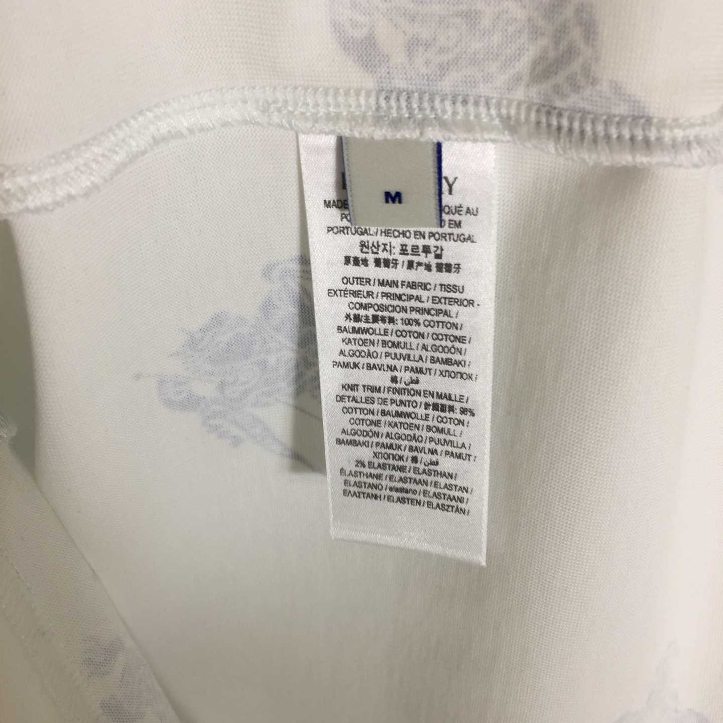 Burberry Logo Cotton T-shirt - DesignerGu