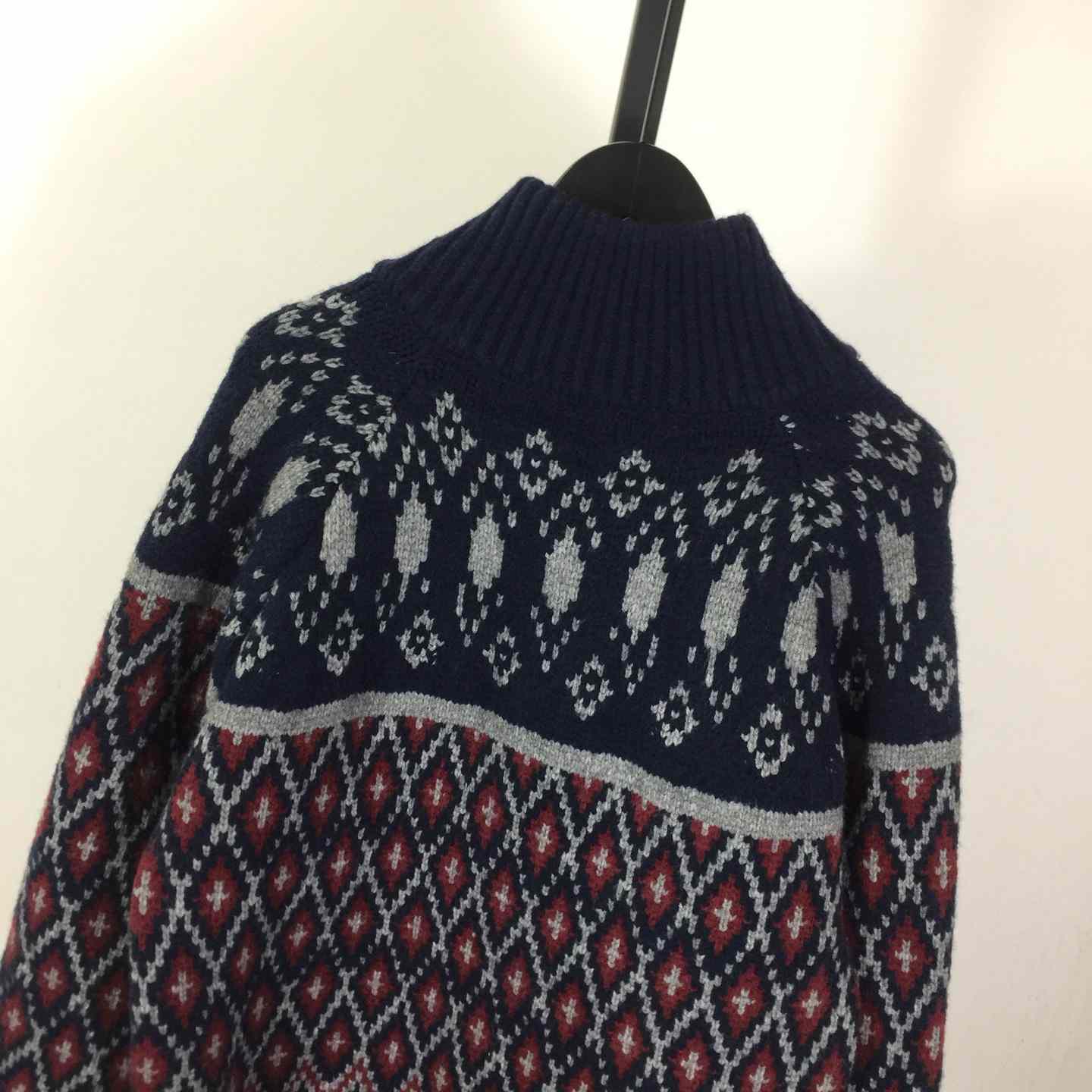 Loewe Zip-up Cardigan In Wool - DesignerGu