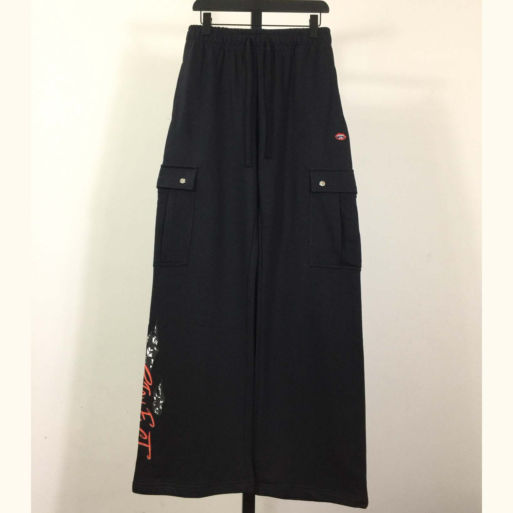 Chrome Hearts x Matty Boy Stay Fast Sweatpants 'Black' - DesignerGu