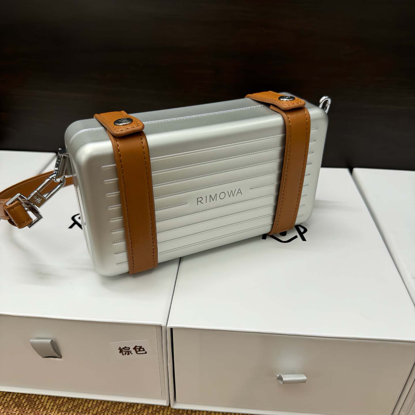 Rimowa Personal Aluminum Cross-Body Bag - DesignerGu