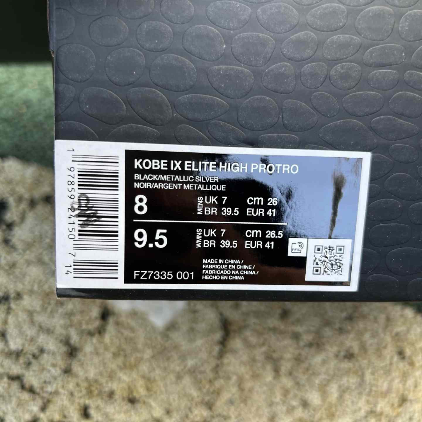 Nike Kobe 9 Elite Protro Masterpiece    FZ7335-001 - DesignerGu