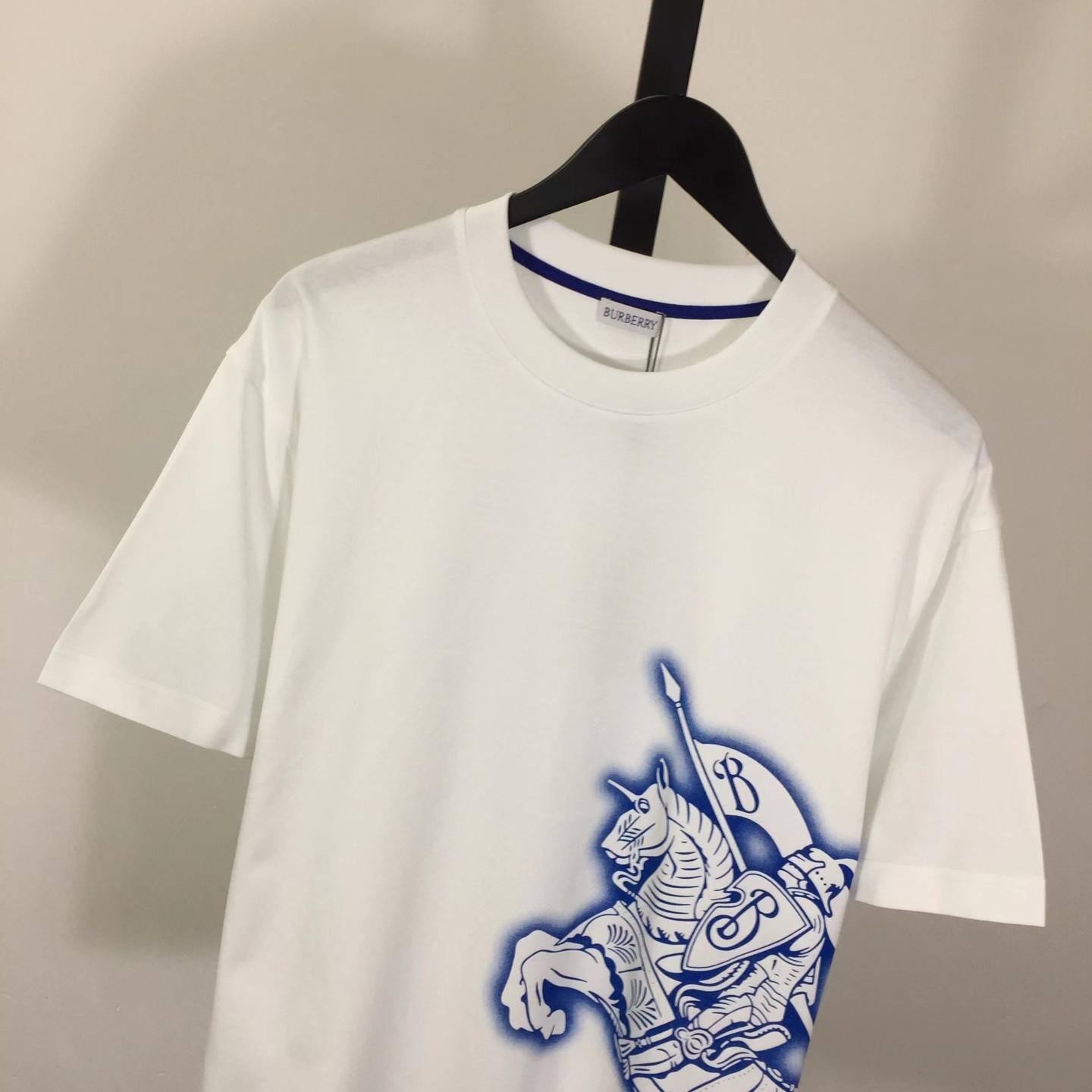 Burberry Logo Cotton T-shirt - DesignerGu