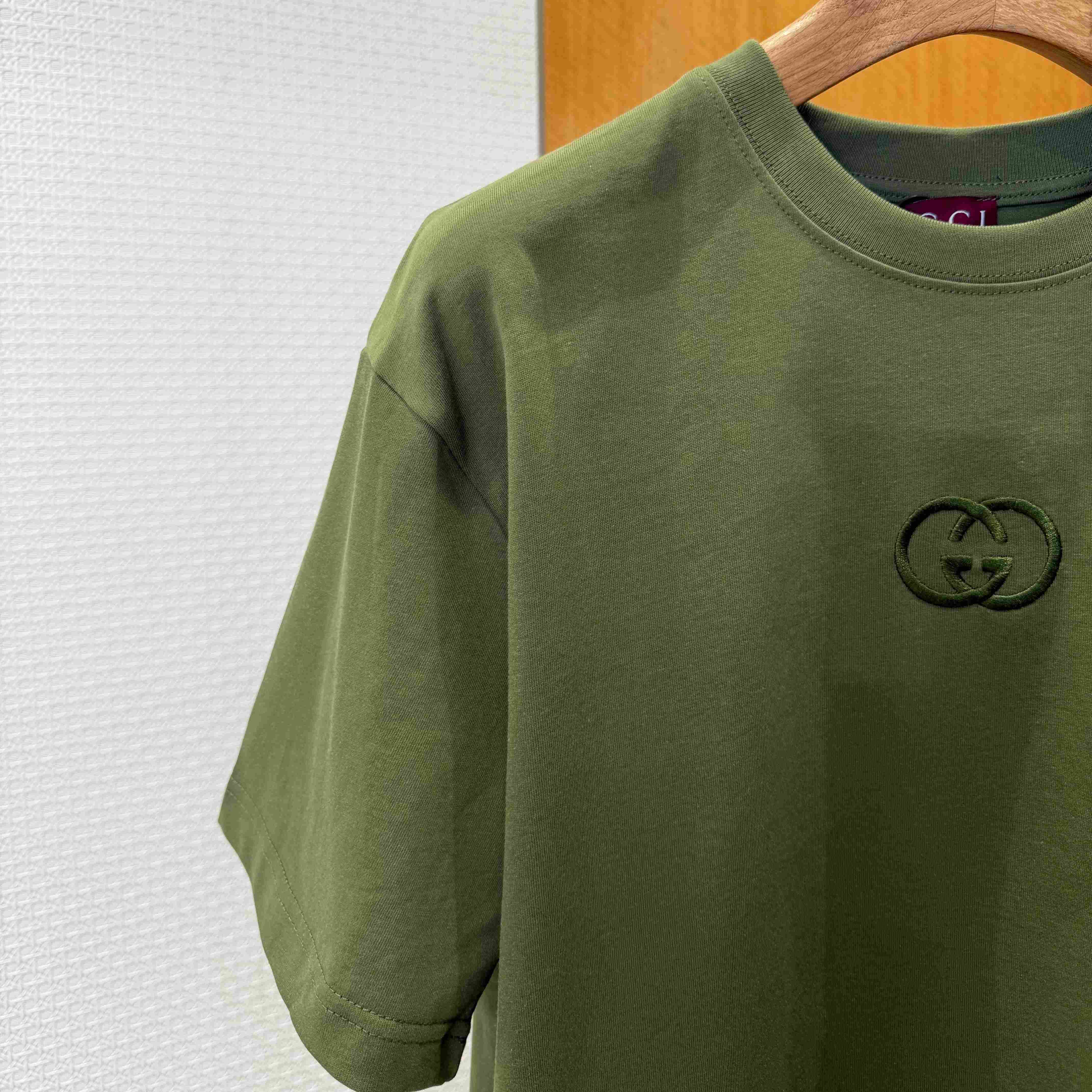 Gucci Cotton Jersey T-shirt With Embroidery - DesignerGu