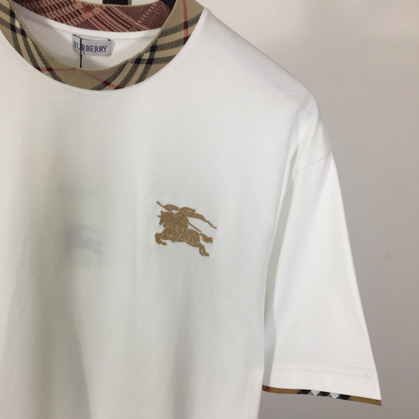 Burberry Logo Cotton T-shirt - DesignerGu