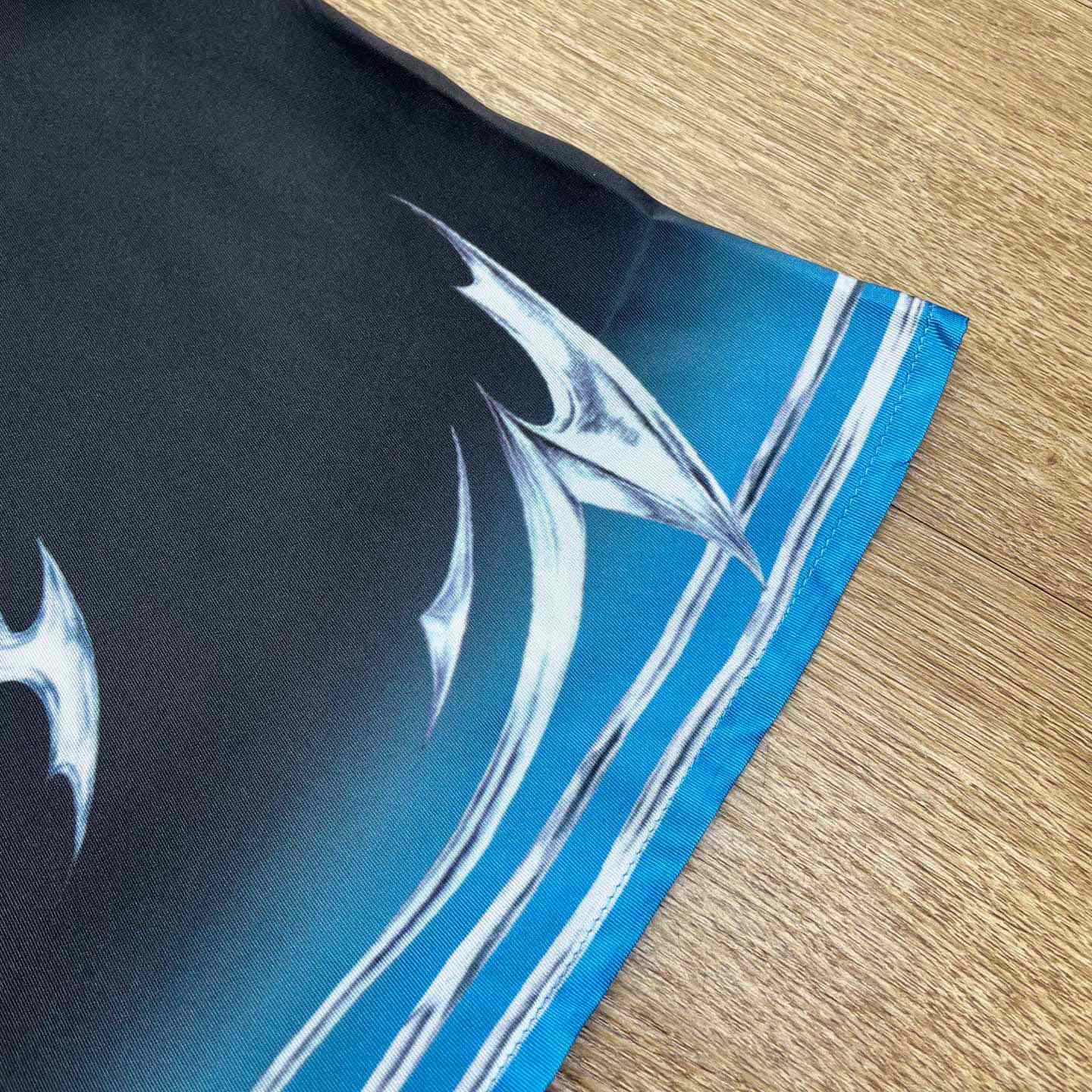 Casablanca Blades Short Sleeve Silk Satin Shirt CA3571 - DesignerGu