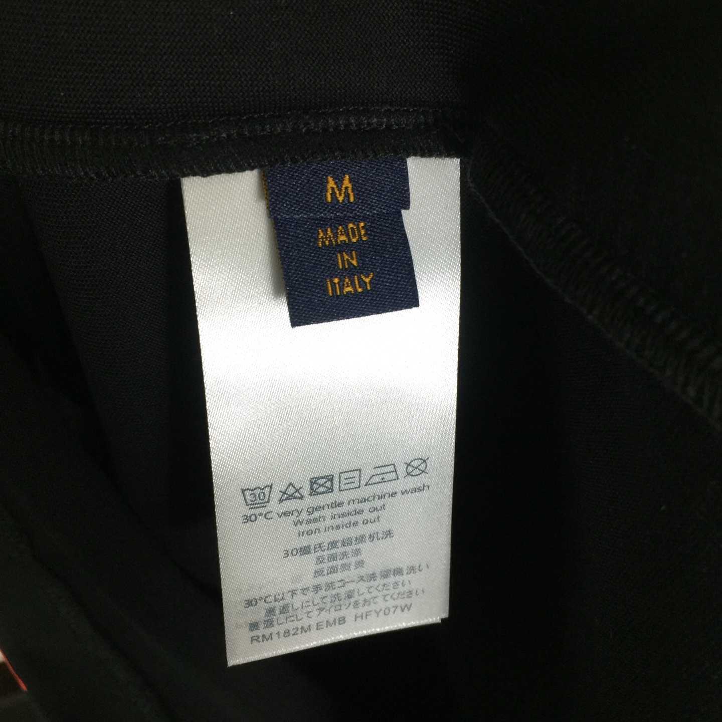 Louis Vuitton Cotton T-shirt With A Colorful Flower Graphic Print - DesignerGu