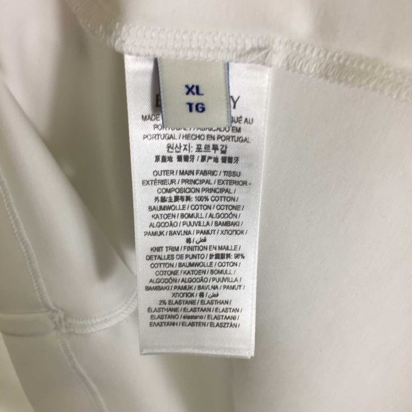 Burberry Logo Cotton T-shirt - DesignerGu