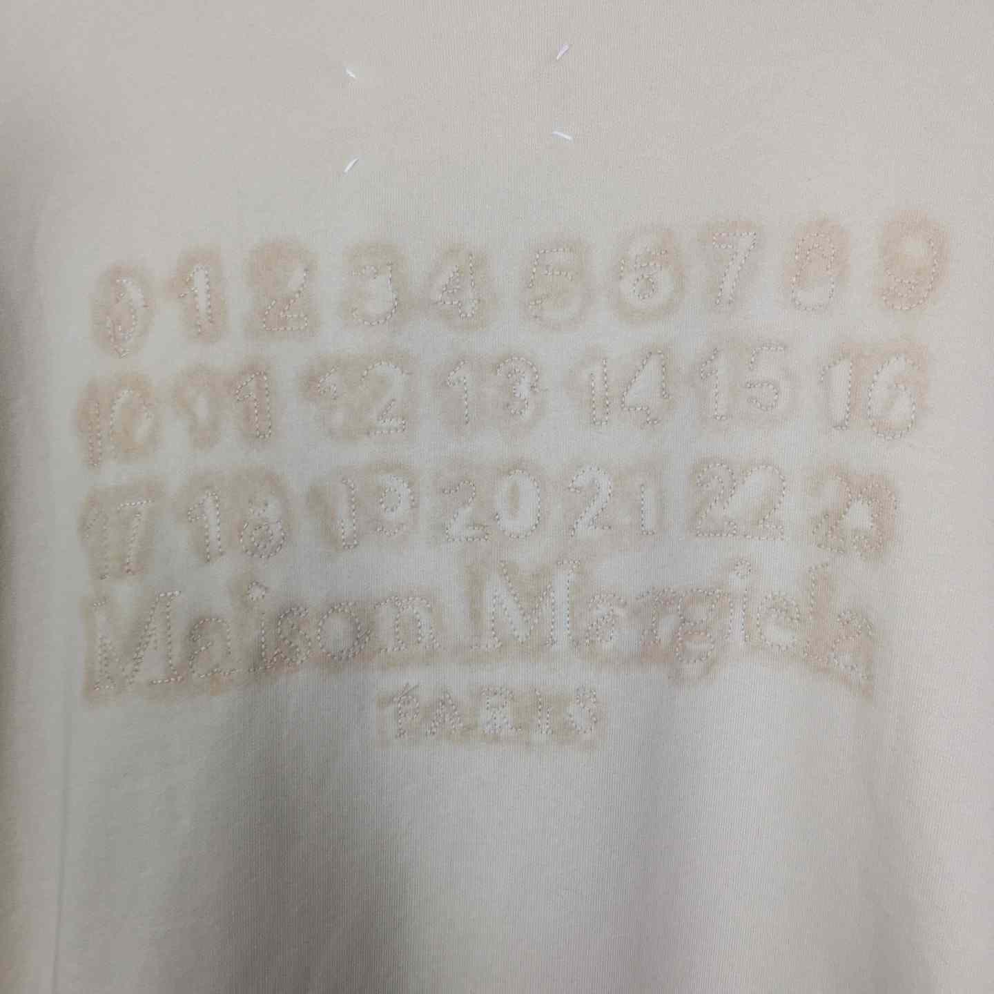 MM6 Maison Margiela Embroidered logo hoodie - DesignerGu