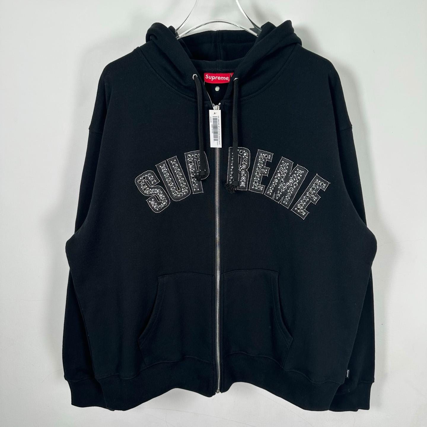 Supreme x B.B. Simon Zip Up Hooded Sweatshirt 'Black' - DesignerGu
