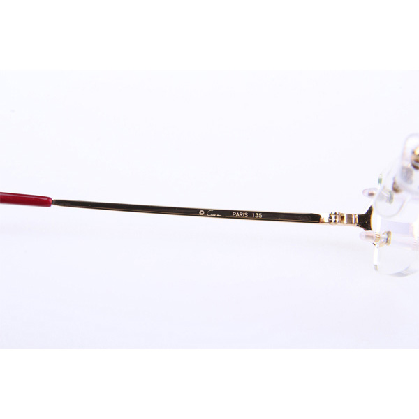 Cartier CT 4193826 Eyeglasses In Gold - DesignerGu