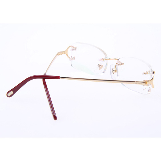 Cartier CT 4193826 Eyeglasses In Gold - DesignerGu