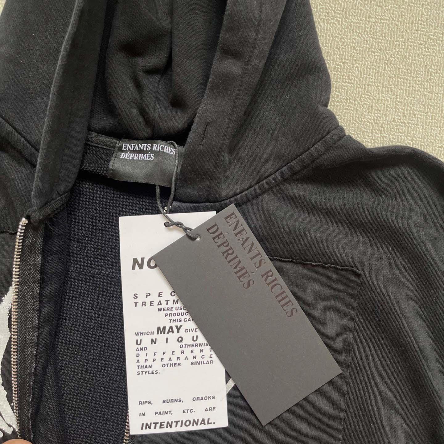 Enfants Riches Déprimés  Asphyxiation Assemblage Zip Hoodie - DesignerGu