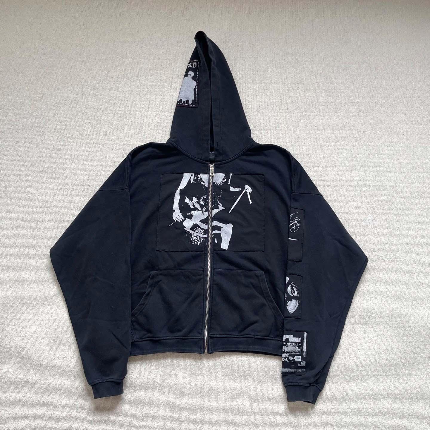 Enfants Riches Déprimés  Asphyxiation Assemblage Zip Hoodie - DesignerGu