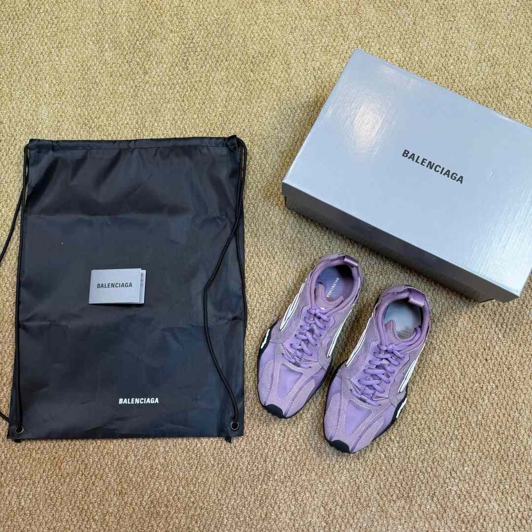 Balenciaga MONDAY ULTRA SNEAKER IN LILAC/WHITE/BLACK - DesignerGu