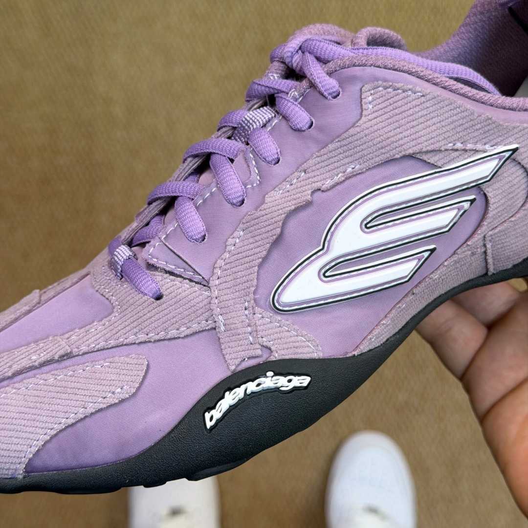 Balenciaga MONDAY ULTRA SNEAKER IN LILAC/WHITE/BLACK - DesignerGu
