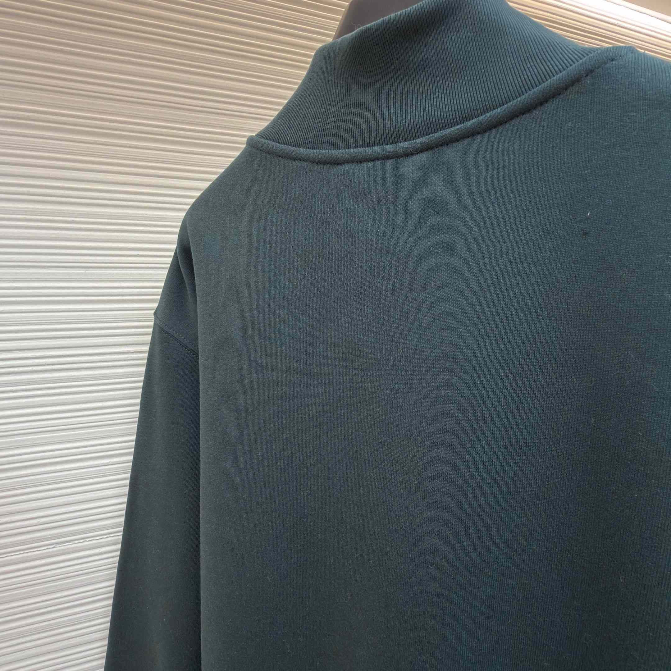 Dior Sweatshirt With Zipped Neckline - DesignerGu
