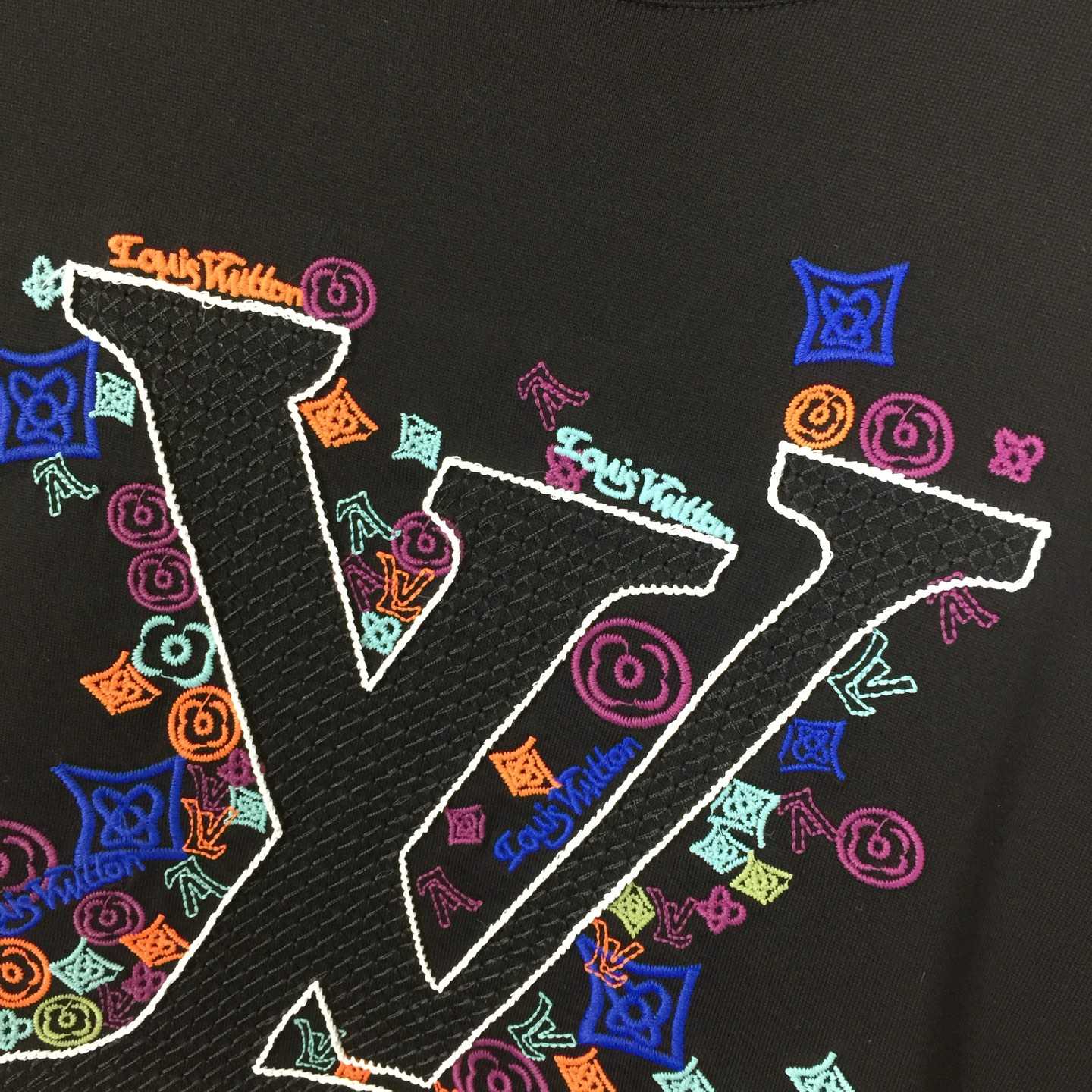 Louis Vuitton Embroidered T-Shirt - DesignerGu