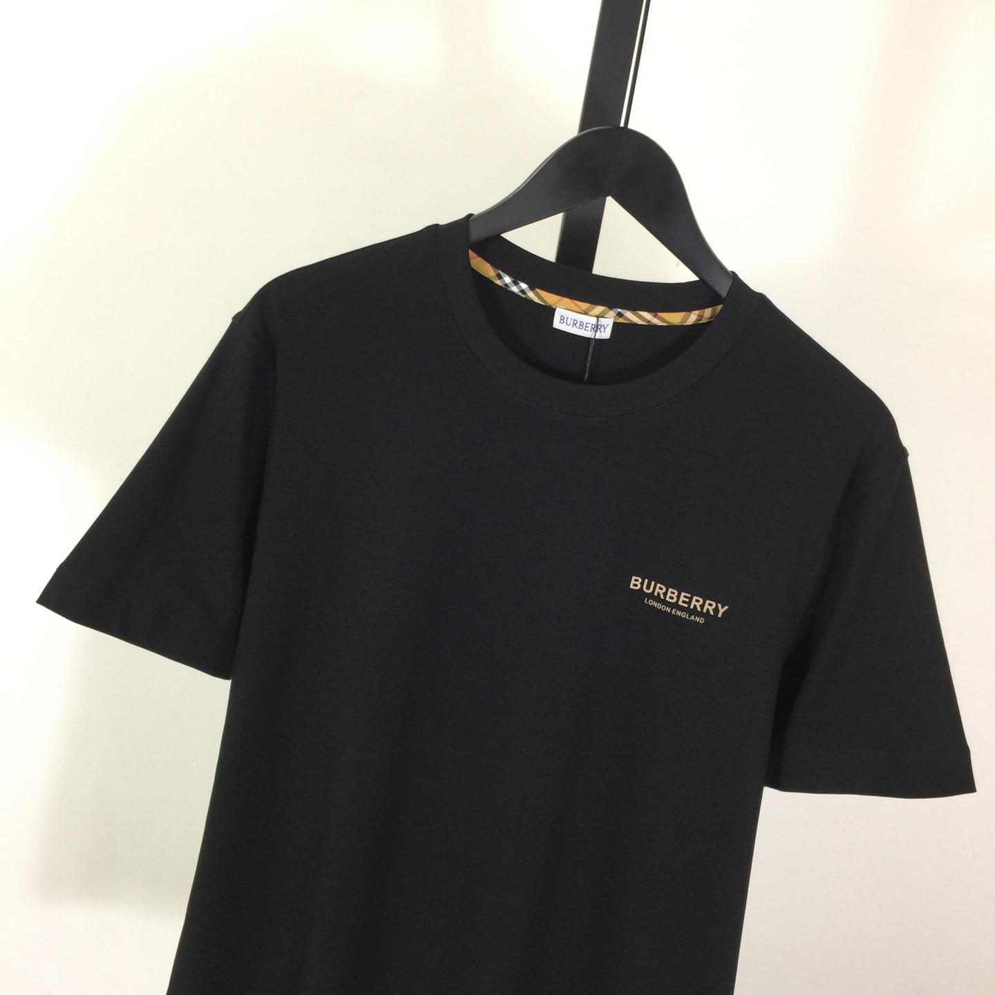 Burberry Logo Cotton T-shirt - DesignerGu