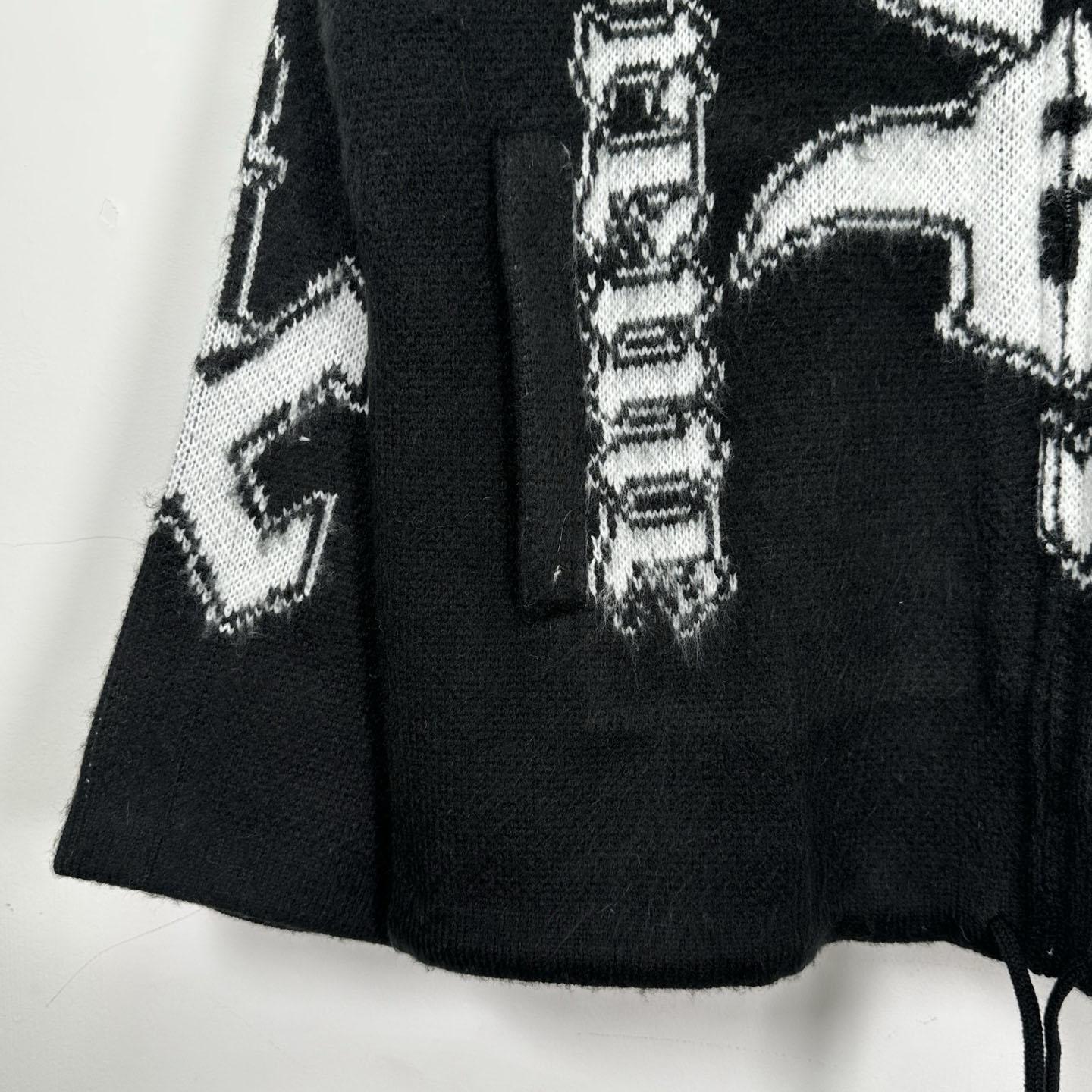  Supreme x Chicago White Sox Zip Up Hooded Sweater 'Black' - DesignerGu