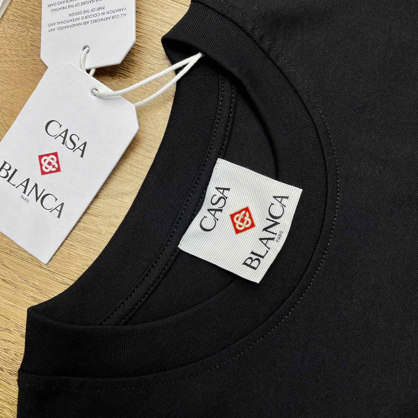 Casablanca GLITCH ORCHID OVERSIZED SHORT SLEEVE T‑SHIRT C1109 - DesignerGu