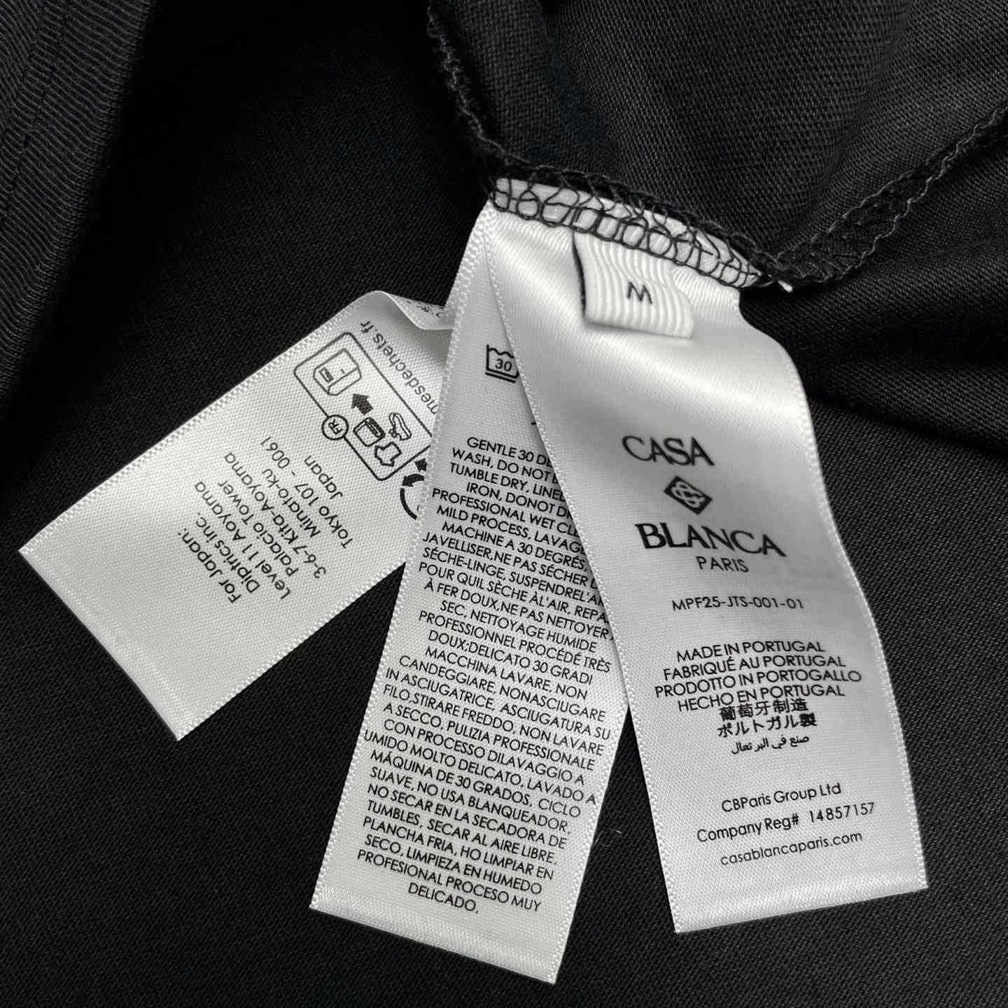 Casablanca GLITCH ORCHID OVERSIZED SHORT SLEEVE T‑SHIRT C1109 - DesignerGu