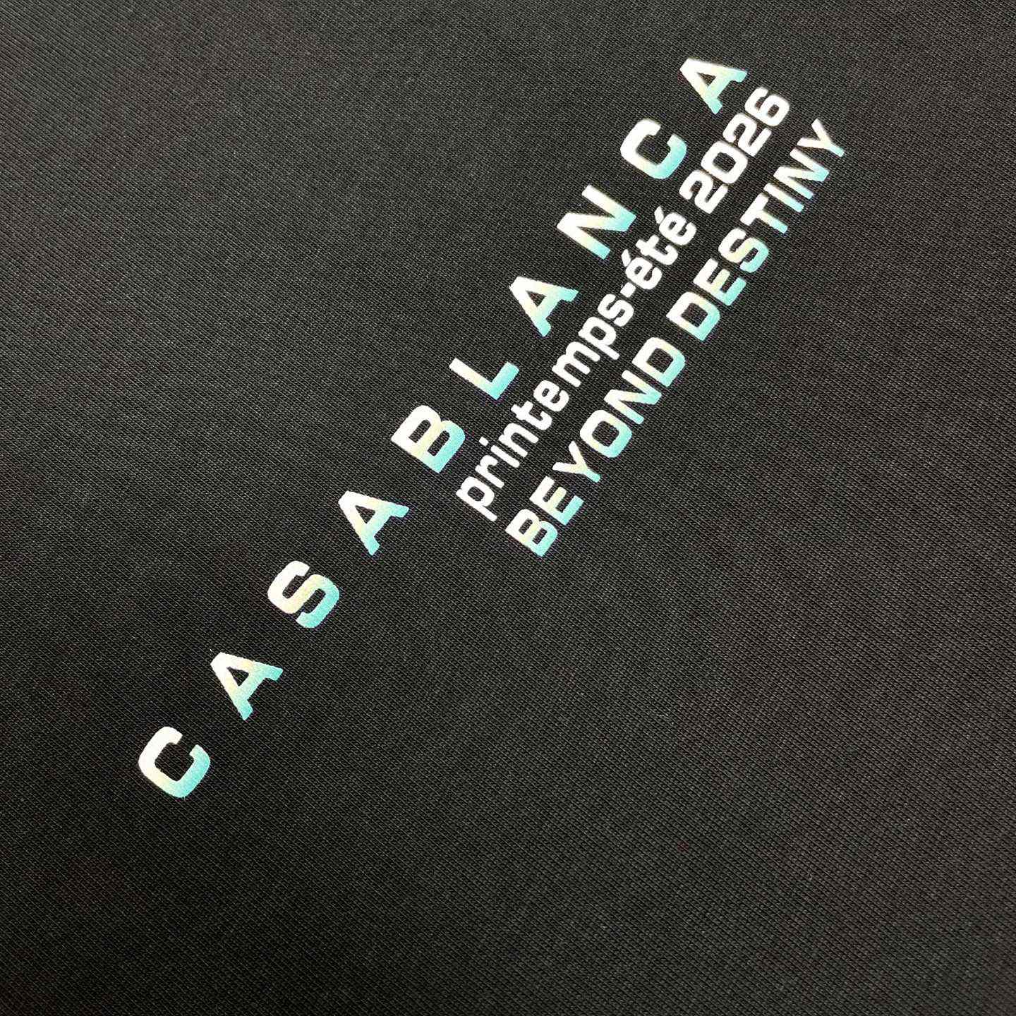 Casablanca GLITCH ORCHID OVERSIZED SHORT SLEEVE T‑SHIRT C1109 - DesignerGu