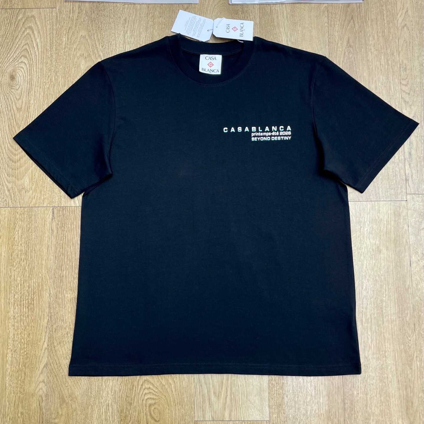 Casablanca GLITCH ORCHID OVERSIZED SHORT SLEEVE T‑SHIRT C1109 - DesignerGu