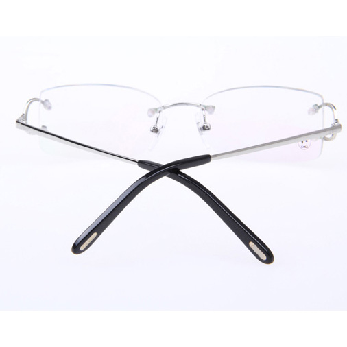 Cartier CT 4193826 Eyeglasses In Silver - DesignerGu