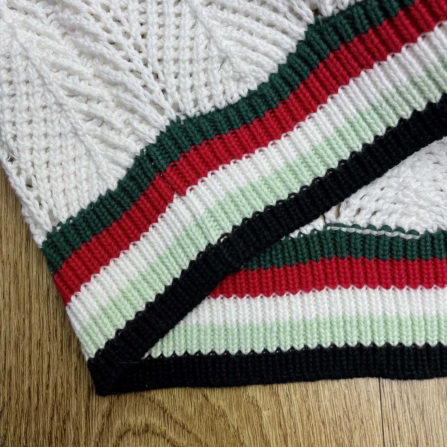 Casablanca Sporty Faux Crochet Cotton Shirt    Z6029 - DesignerGu